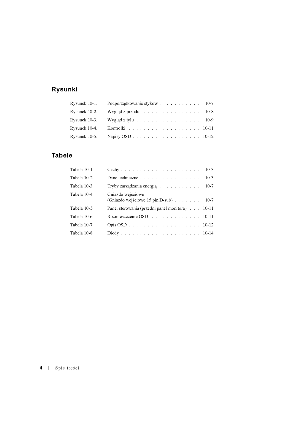 Dell Rack Console 17FP manual Rysunki 