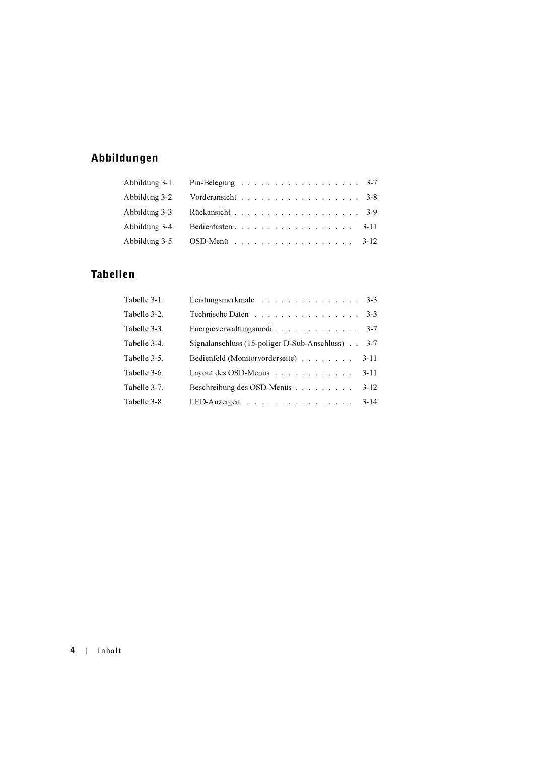 Dell Rack Console 17FP manual Abbildungen 