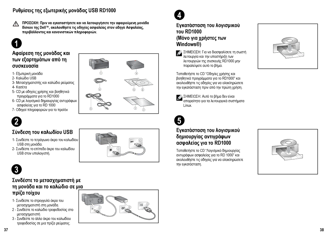 Dell ȈȤȚȞȔĲıțȣ ĳșȣ ıȠȧĳıȢțȜȓȣ Ȟȡȟȑİįȣ USB RD1000, ȂȪȟȡ ȗțį ȥȢȓĲĳıȣ ĳȧȟ Windows, ȈȫȟİıĲș ĳȡȤ ȜįȝȧİȔȡȤ USB, ʍȢȔȘį ĳȡȔȥȡȤ 