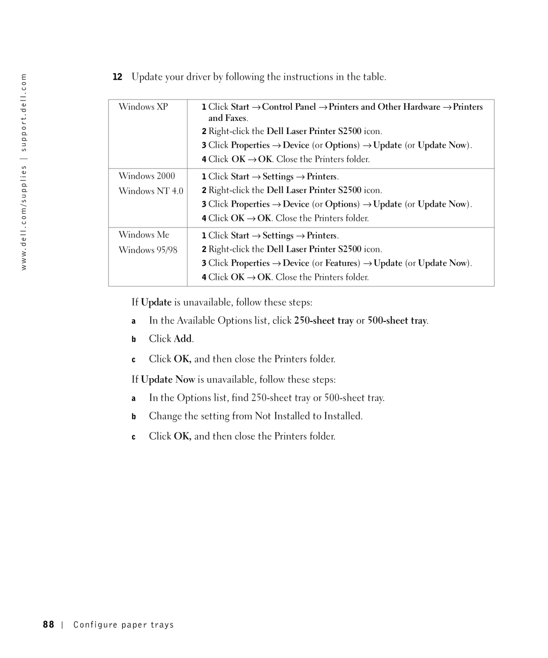 Dell S2500 owner manual Faxes 