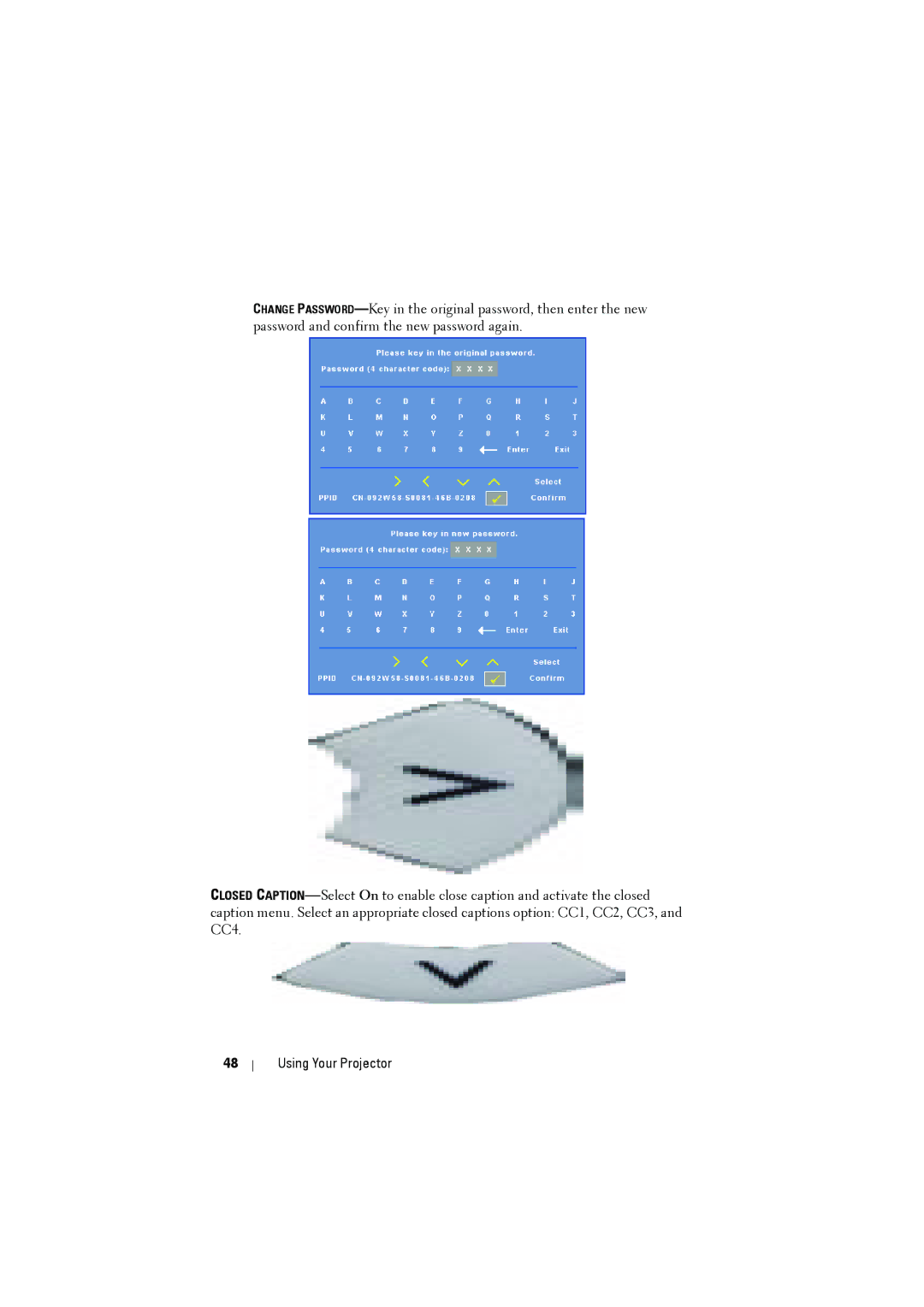 Dell S300 manual Using Your Projector 