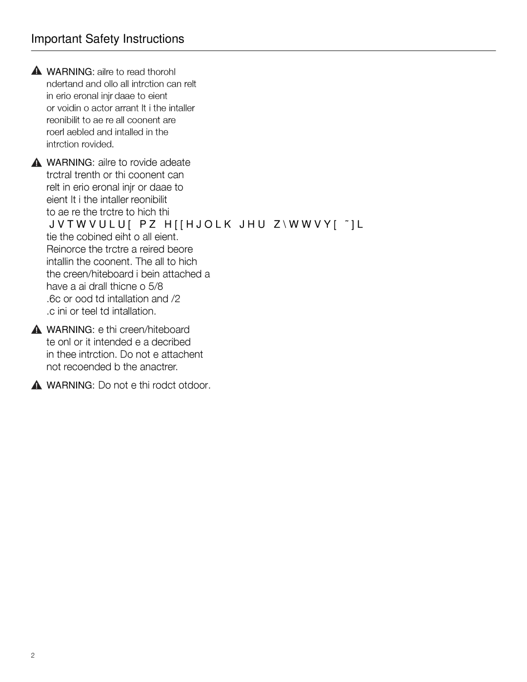 Dell S520 manual Important Safety Instructions 