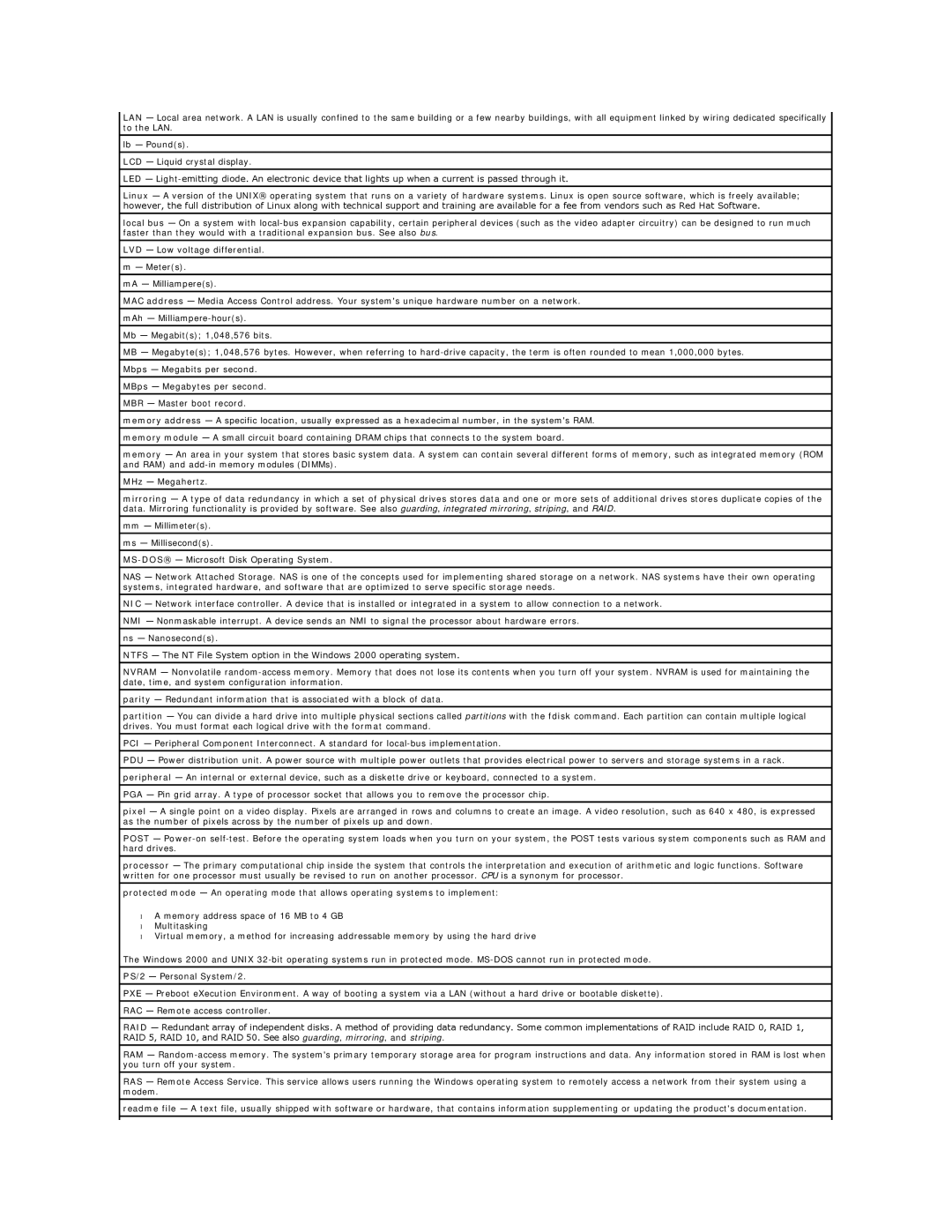 Dell SC1425 technical specifications 