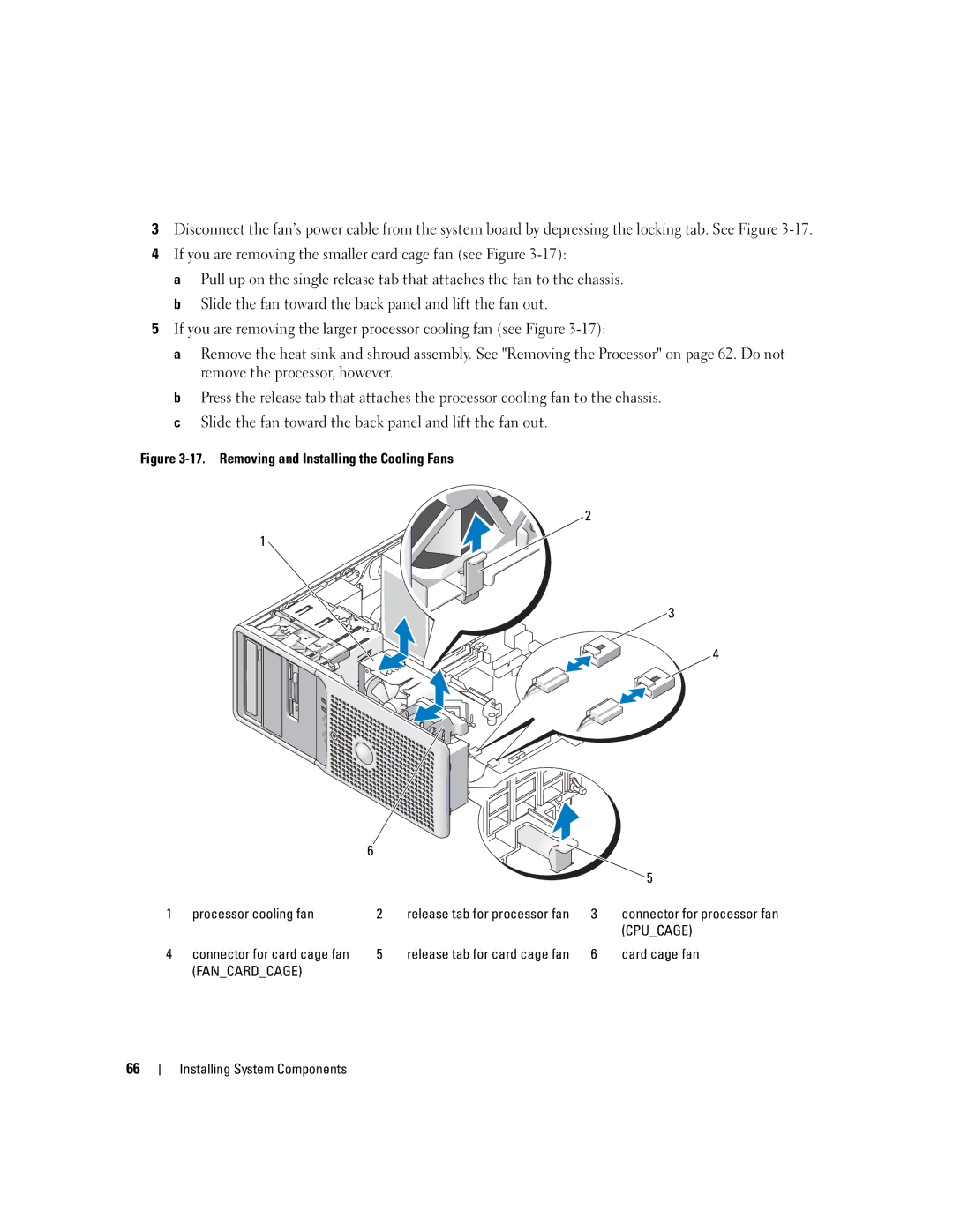 Dell SC440 owner manual Cpucage 