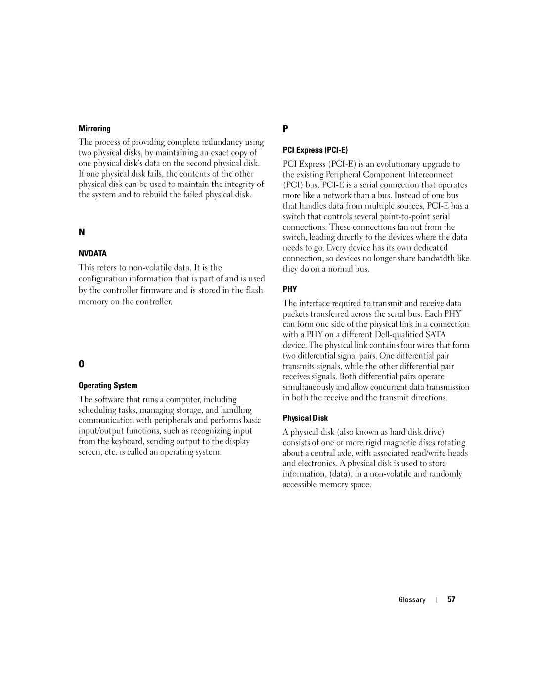 Dell SCSI 6/IR manual Nvdata 