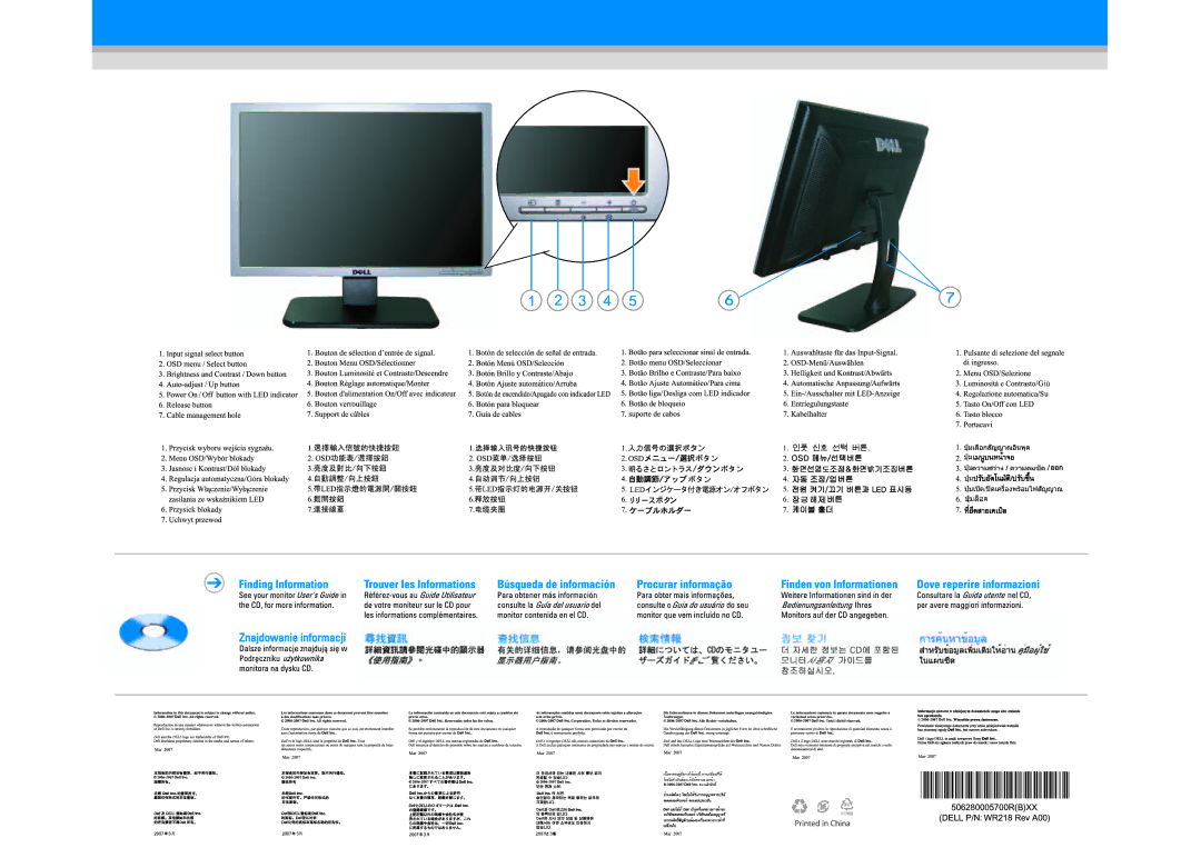 Dell SE198WFP manual 