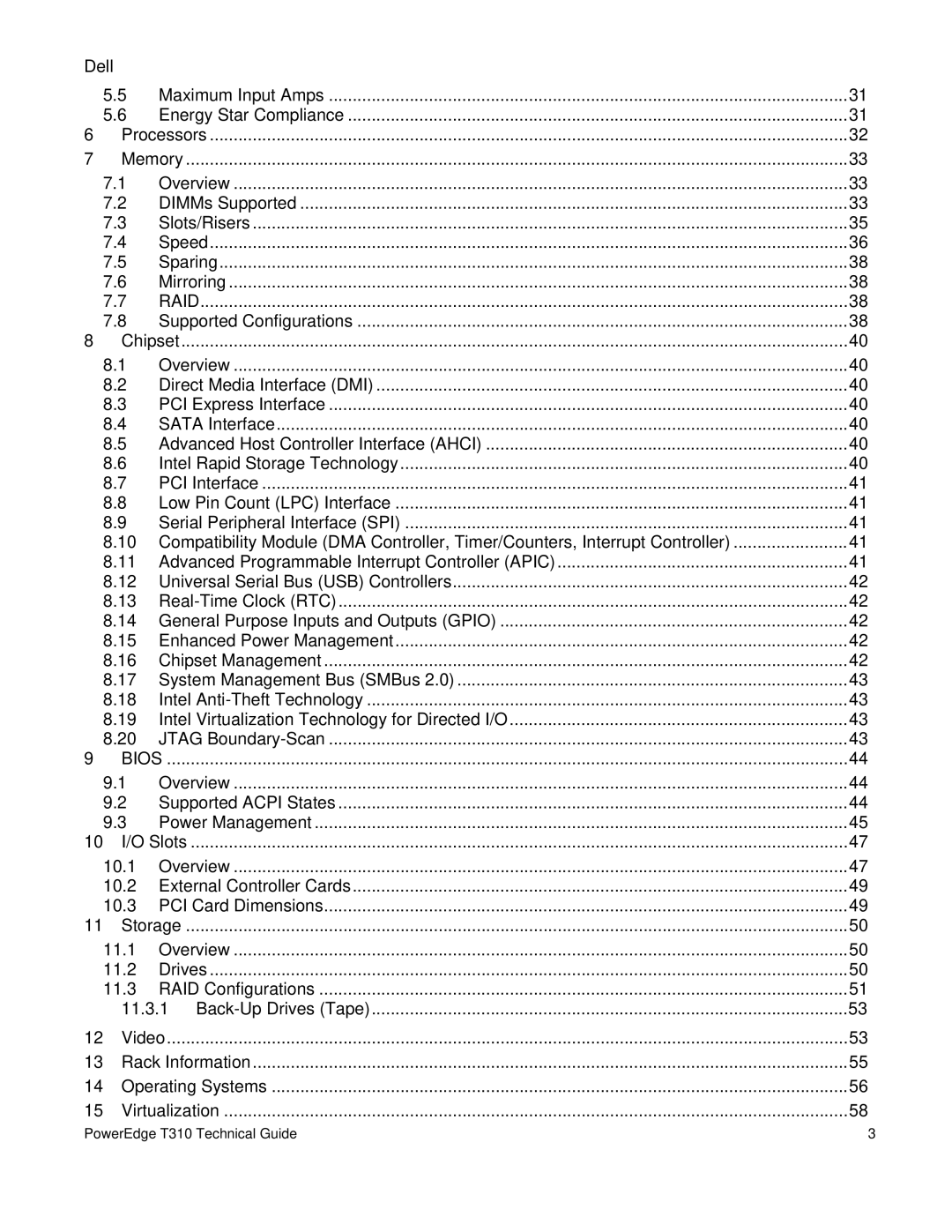 Dell T310 manual Raid 