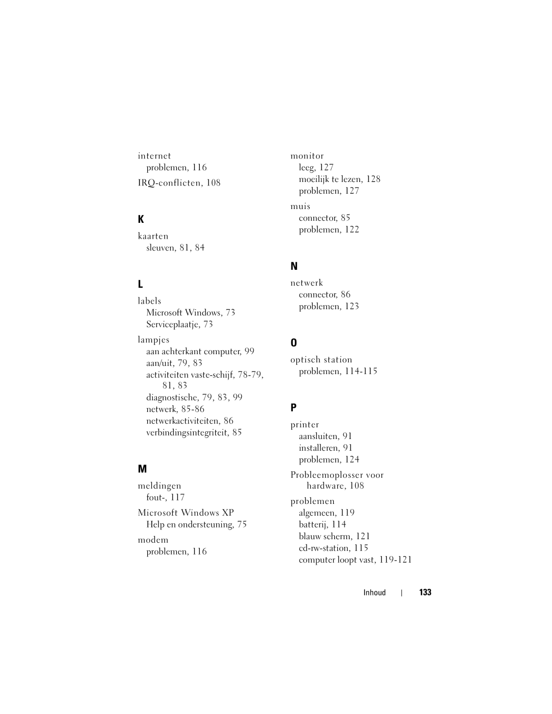 Dell T3400 manual 133 