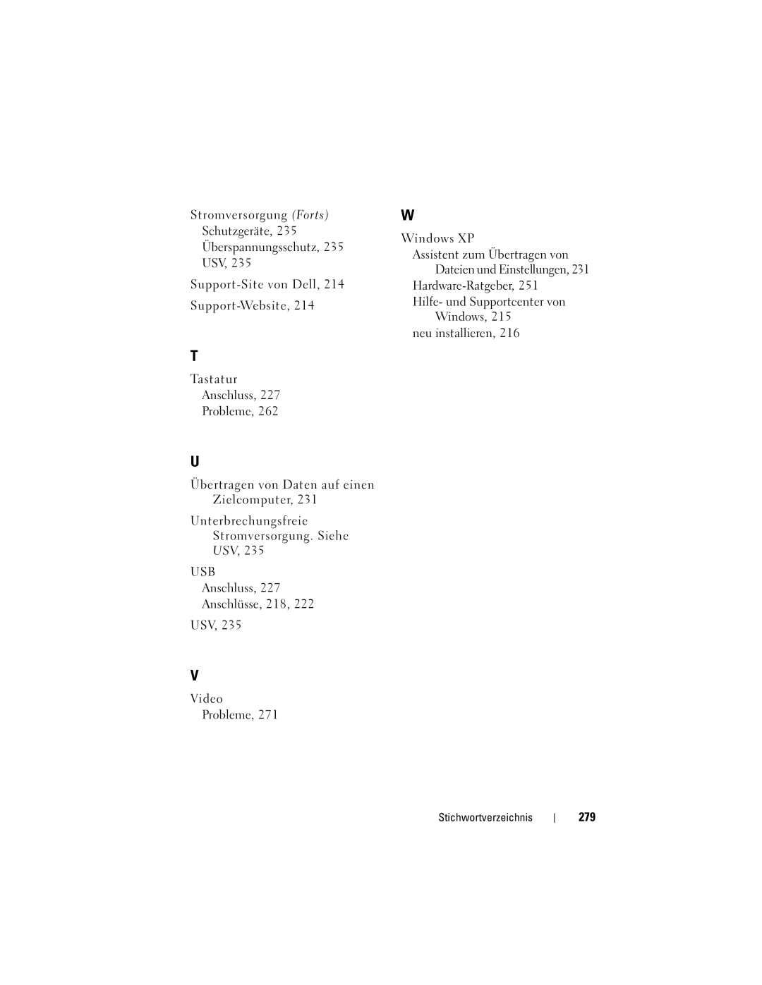 Dell T3400 manual 279 