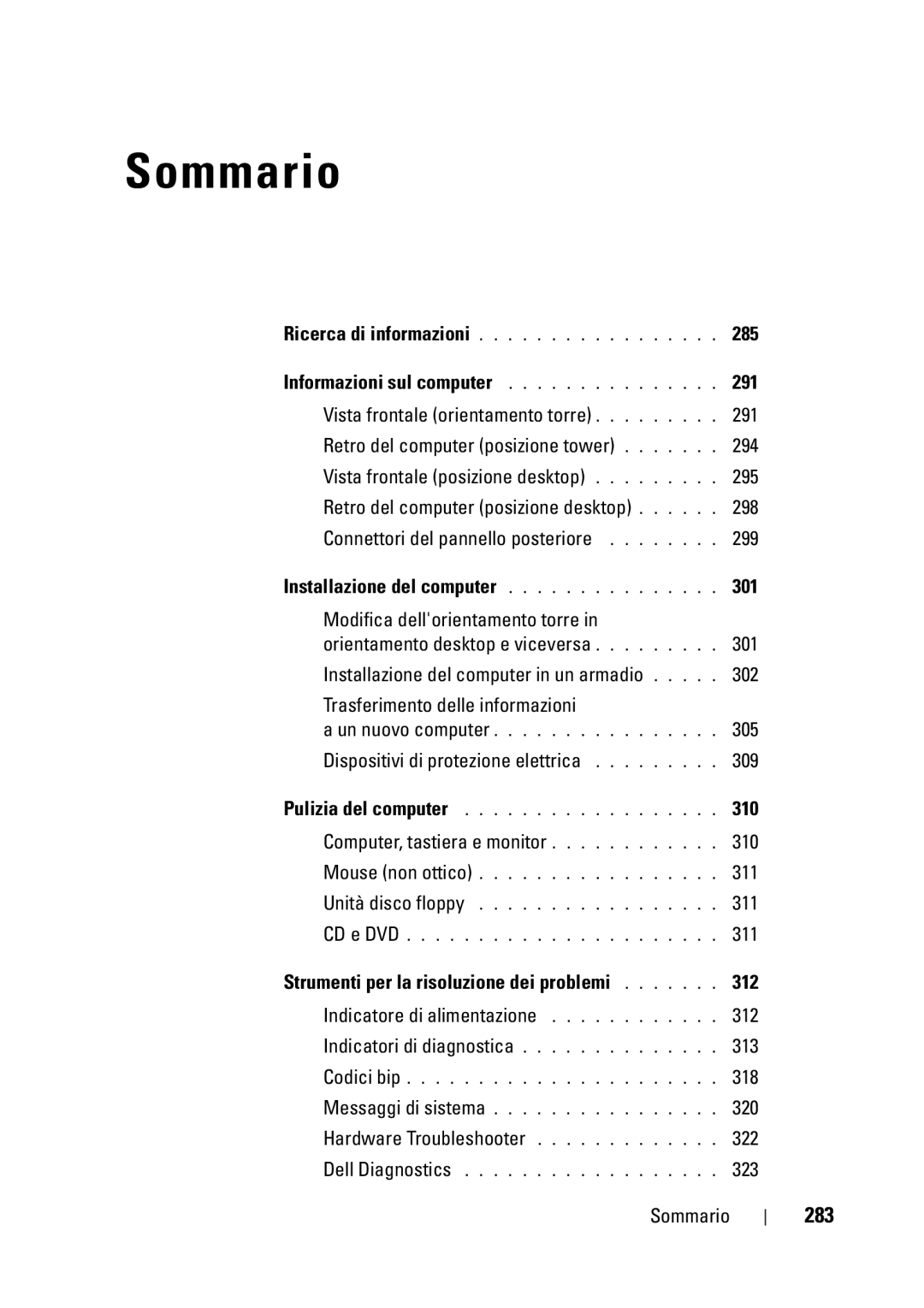 Dell T3400 manual 283 