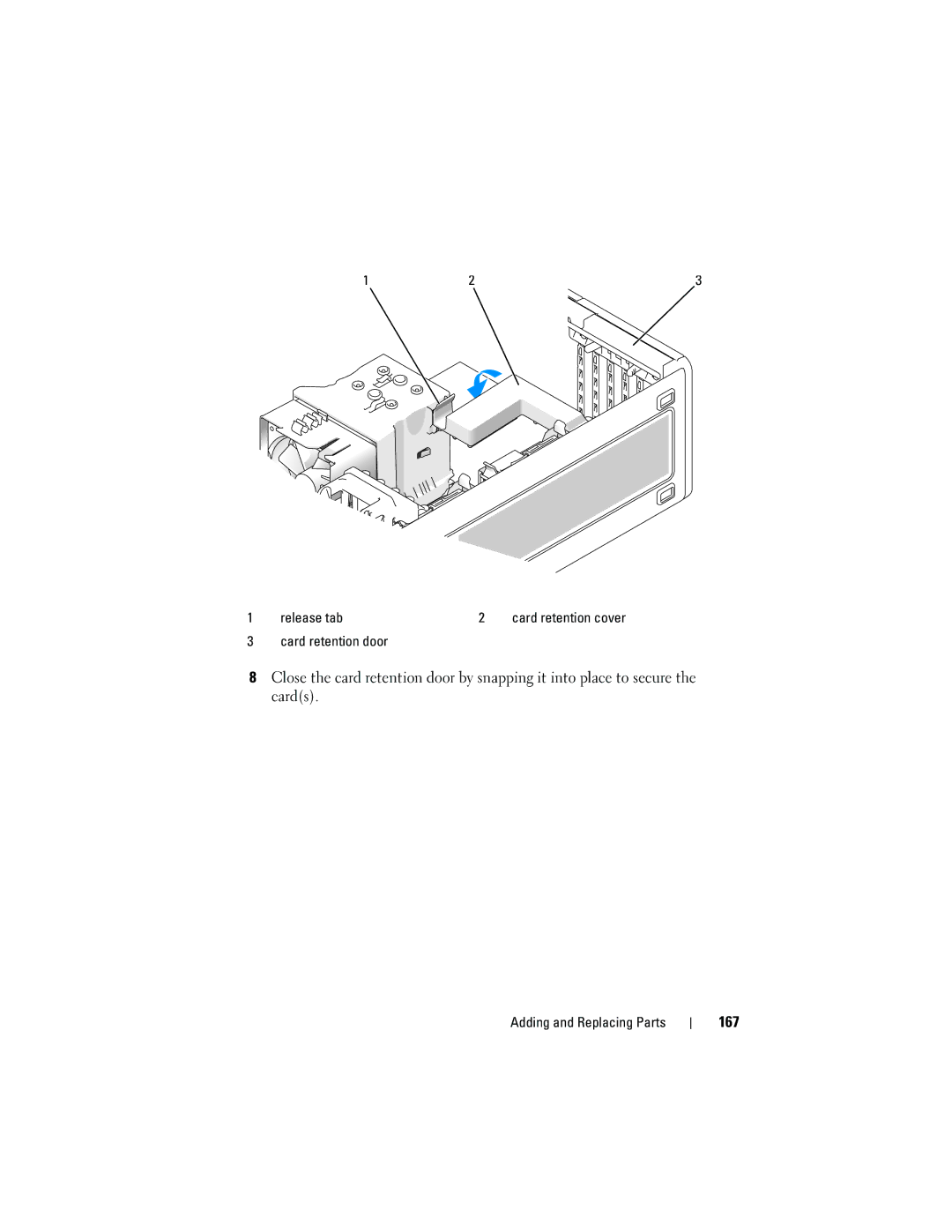 Dell T3400 manual 167 