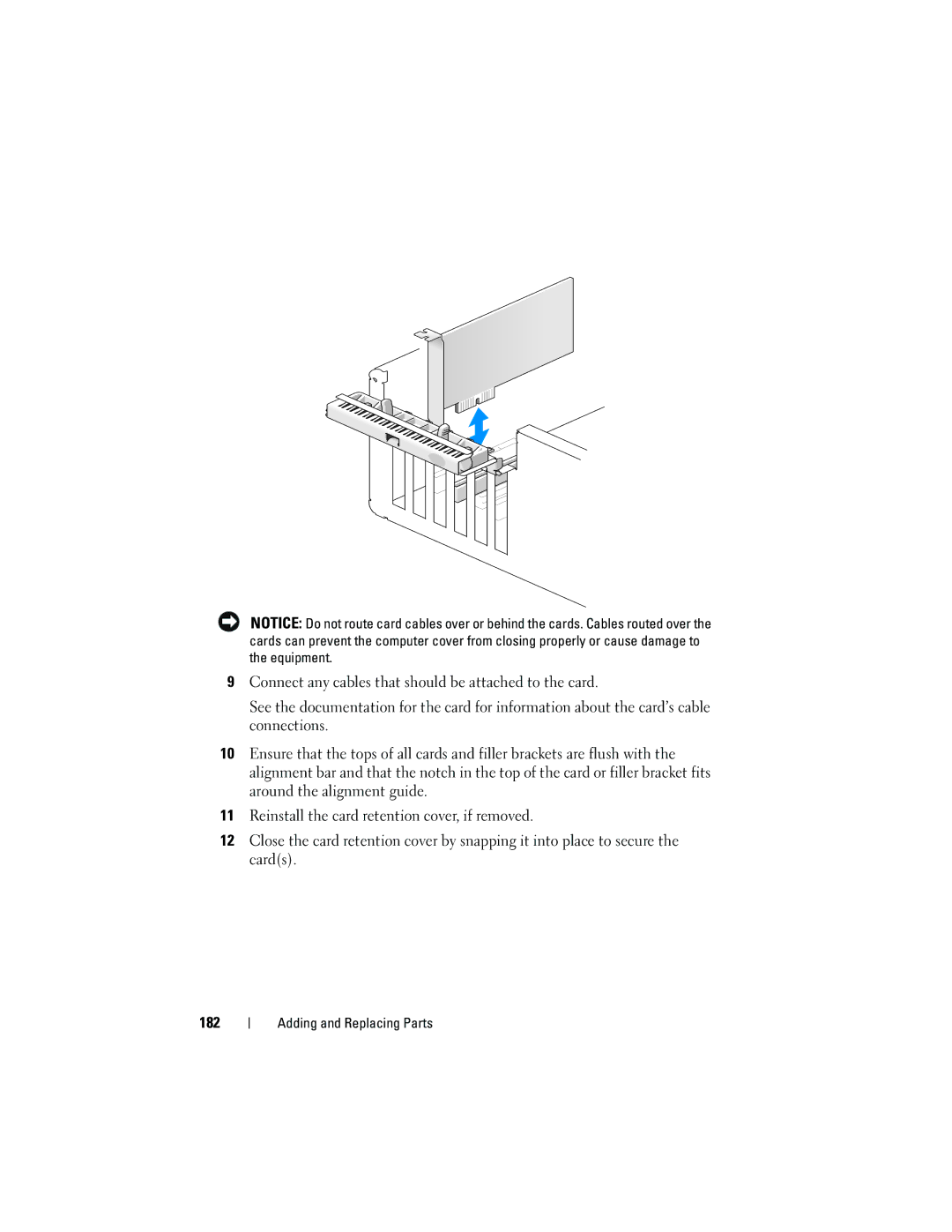 Dell T3400 manual Adding and Replacing Parts 