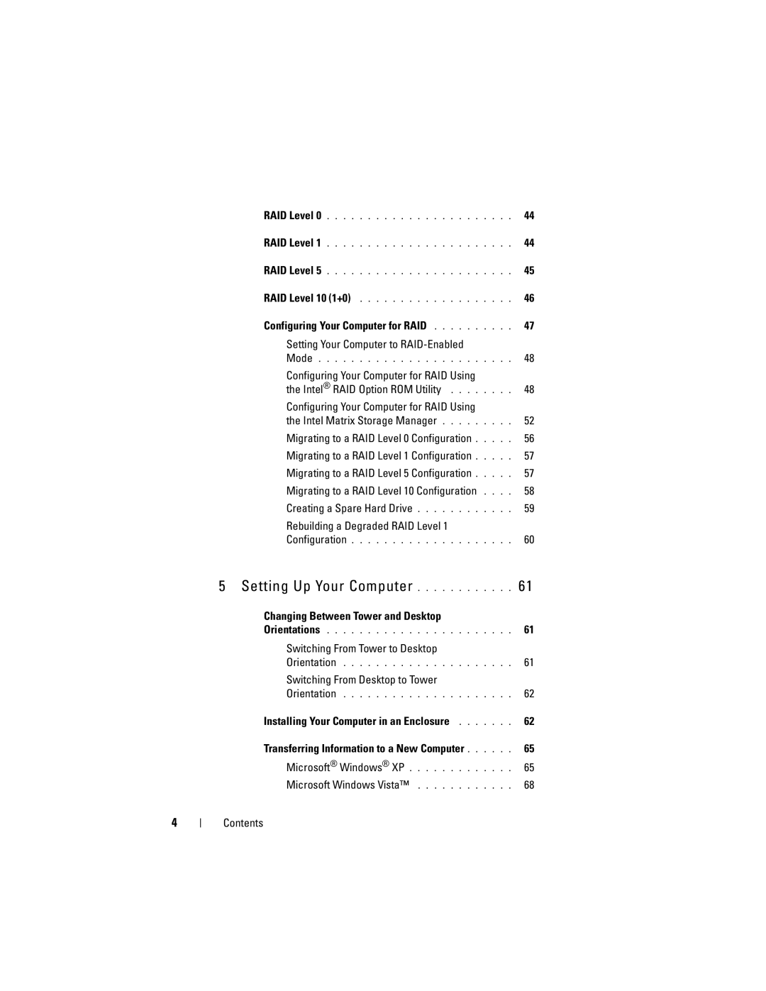 Dell T3400 manual Changing Between Tower and Desktop, Switching From Tower to Desktop, Switching From Desktop to Tower 