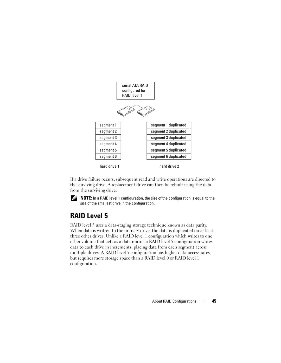 Dell T3400 manual Hard drive 