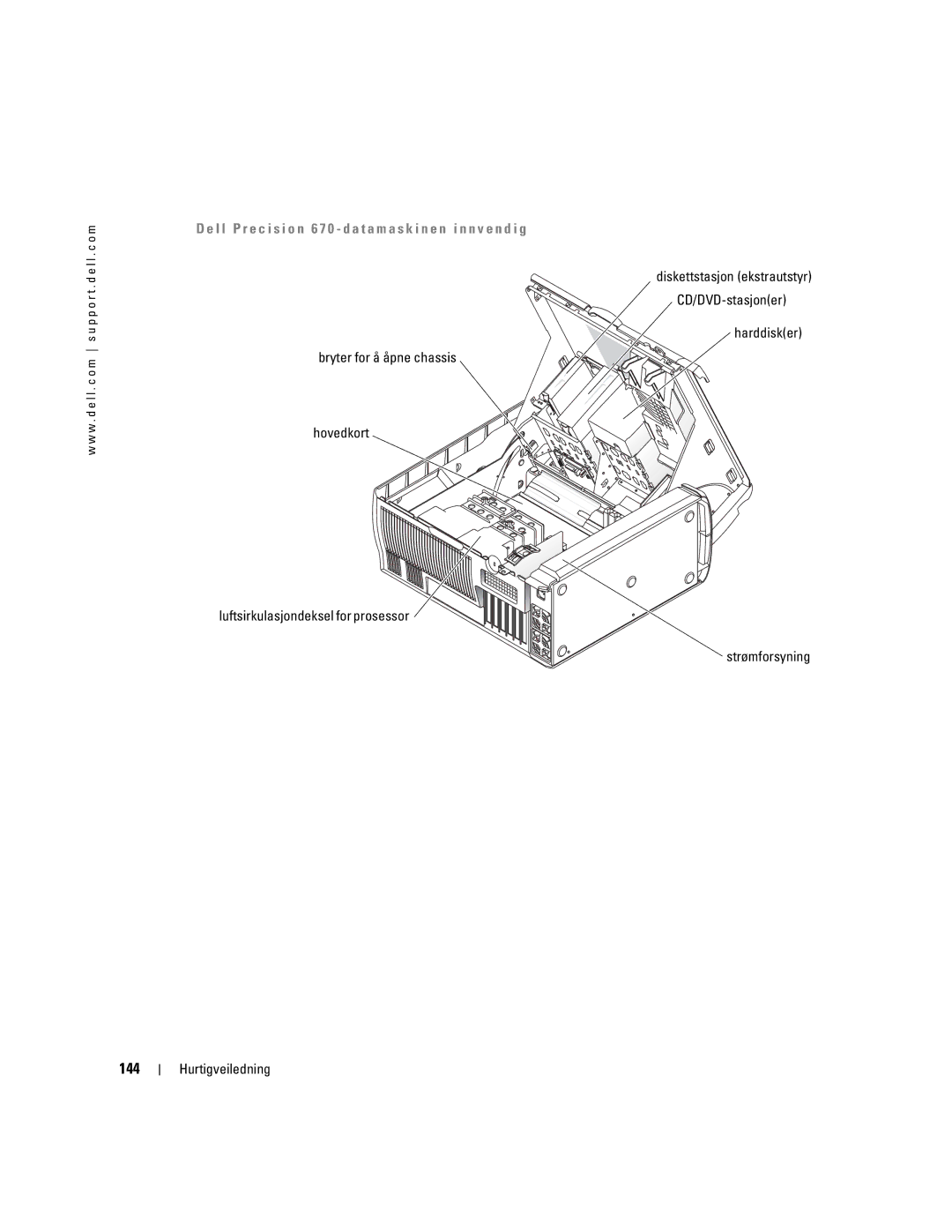 Dell T3913 manual 144 