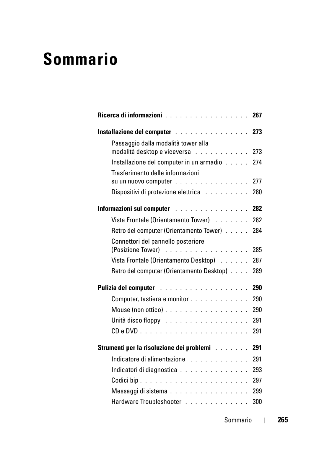 Dell T5400 manual 265 