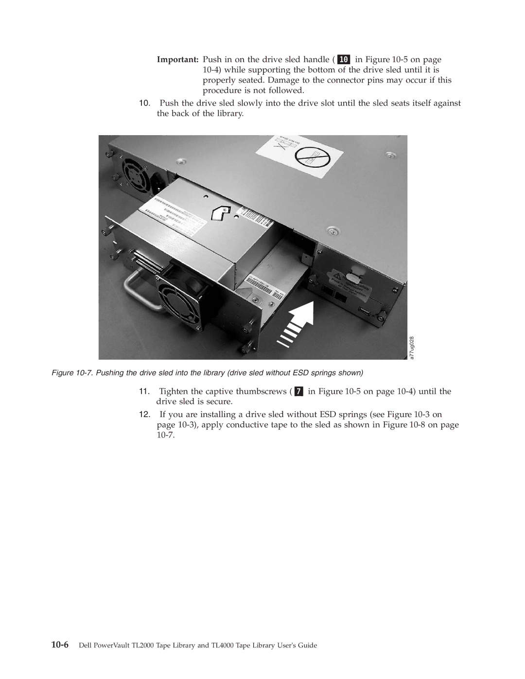 Dell TL2000 manual A77ug028 