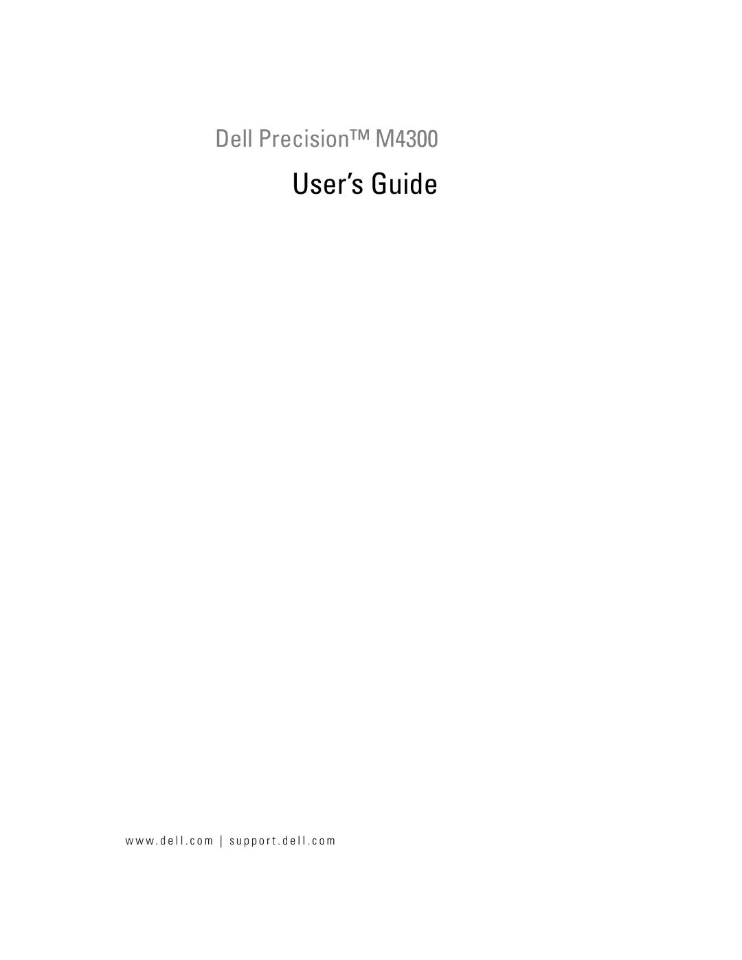 Dell TX453 manual User’s Guide, W . d e l l . c o m s u p p o r t . d e l l . c o m 