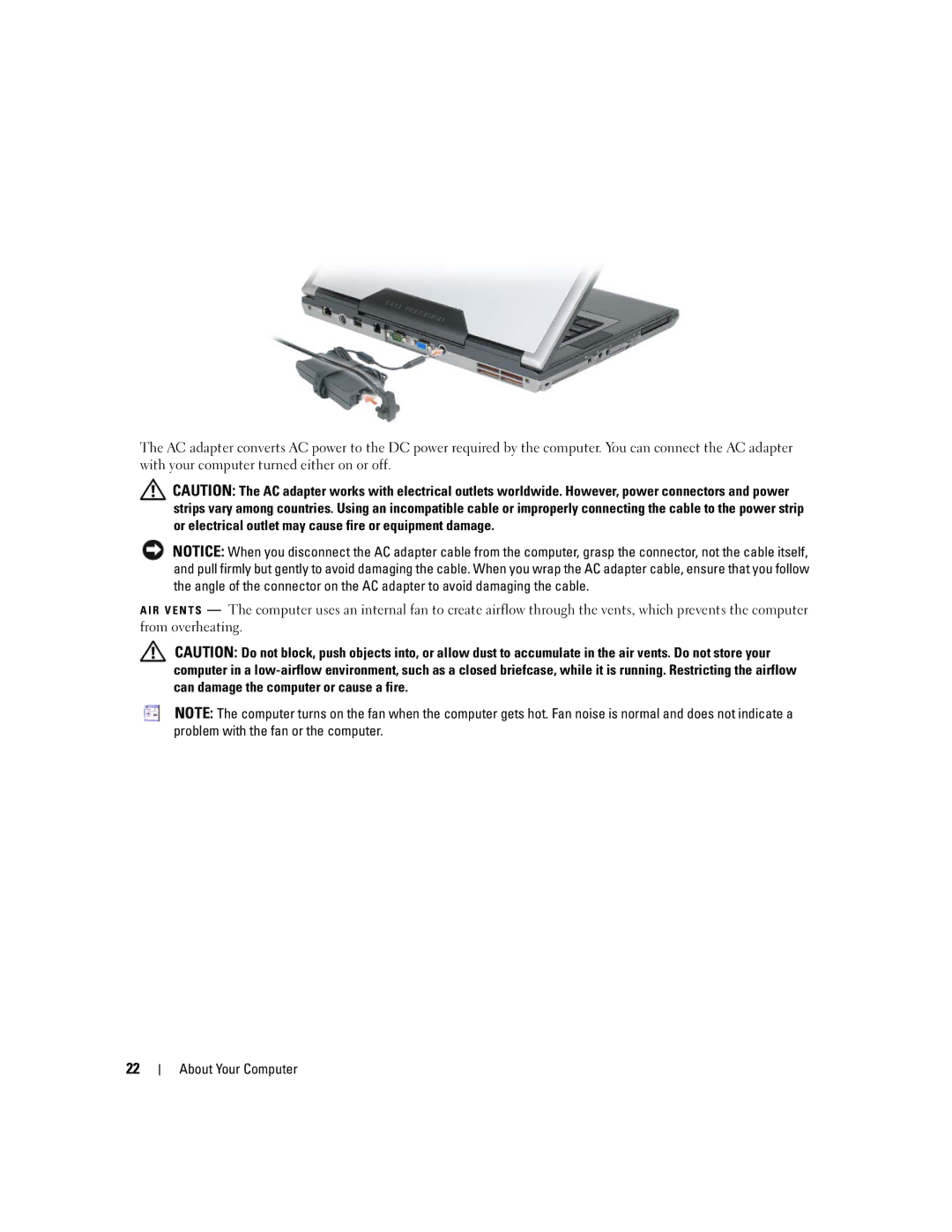 Dell TX453 manual About Your Computer 