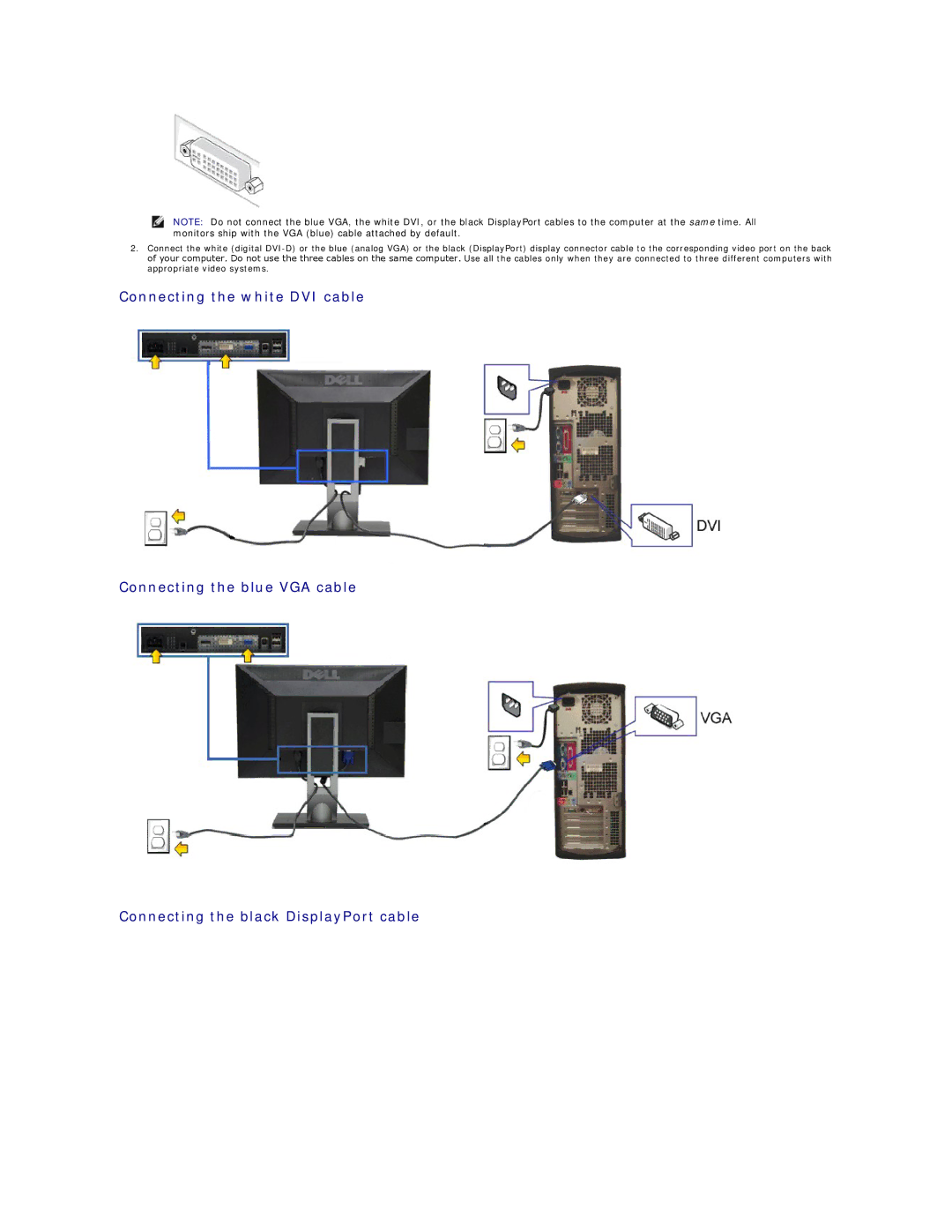 Dell U2211H appendix 