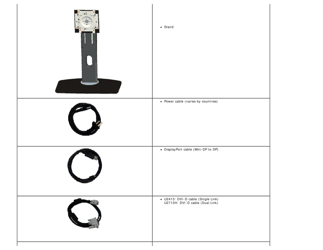 Dell U2413 manual 