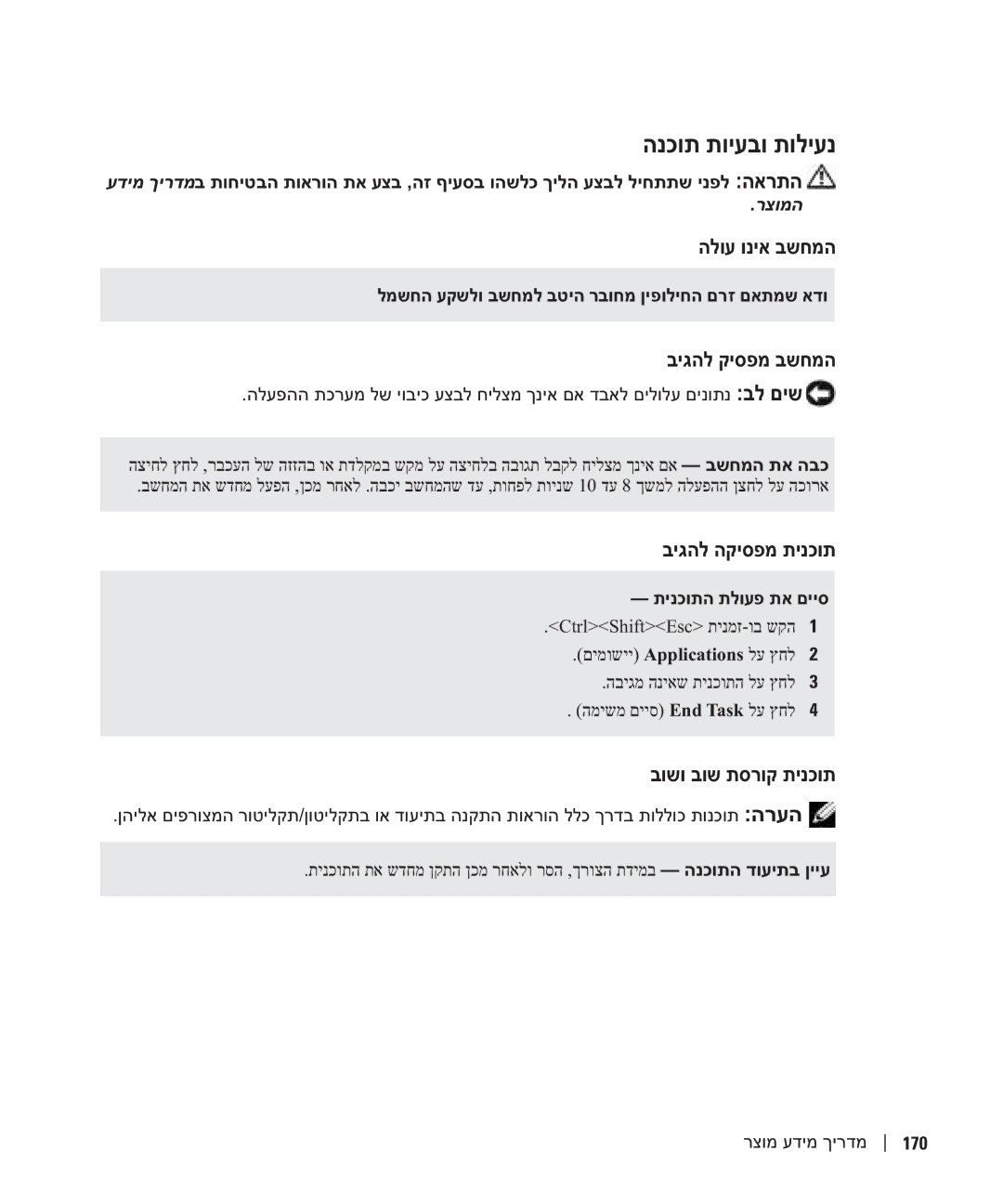 Dell U4803 manual הנכות תויעבו תוליענ 