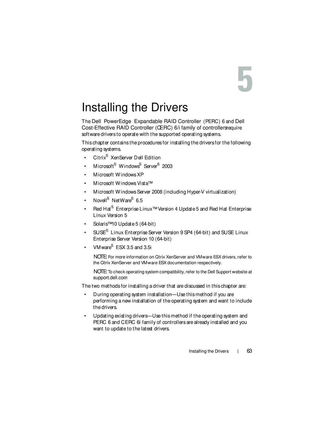 Dell UCP-61, UCC-60, UCP-60 manual Installing the Drivers 