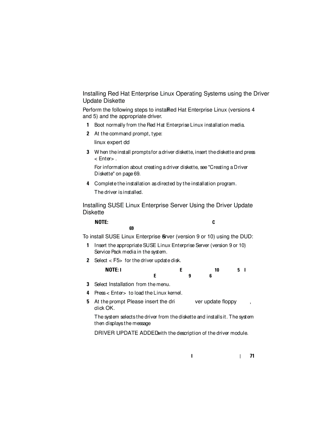 Dell UCP-60, UCP-61, UCC-60 manual Installing the Drivers 