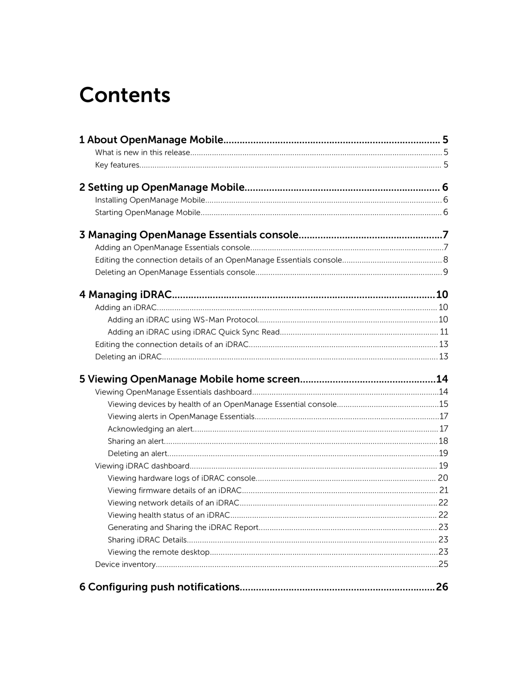 Dell Version 1.2 manual Contents 