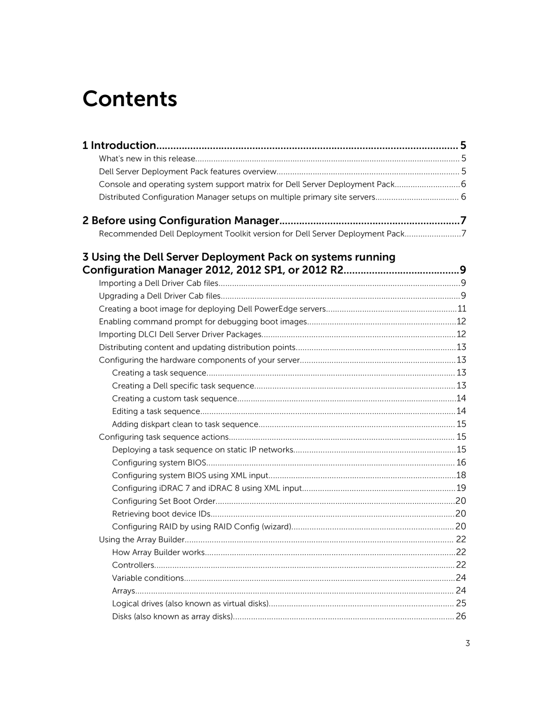 Dell version 3.0 manual Contents 