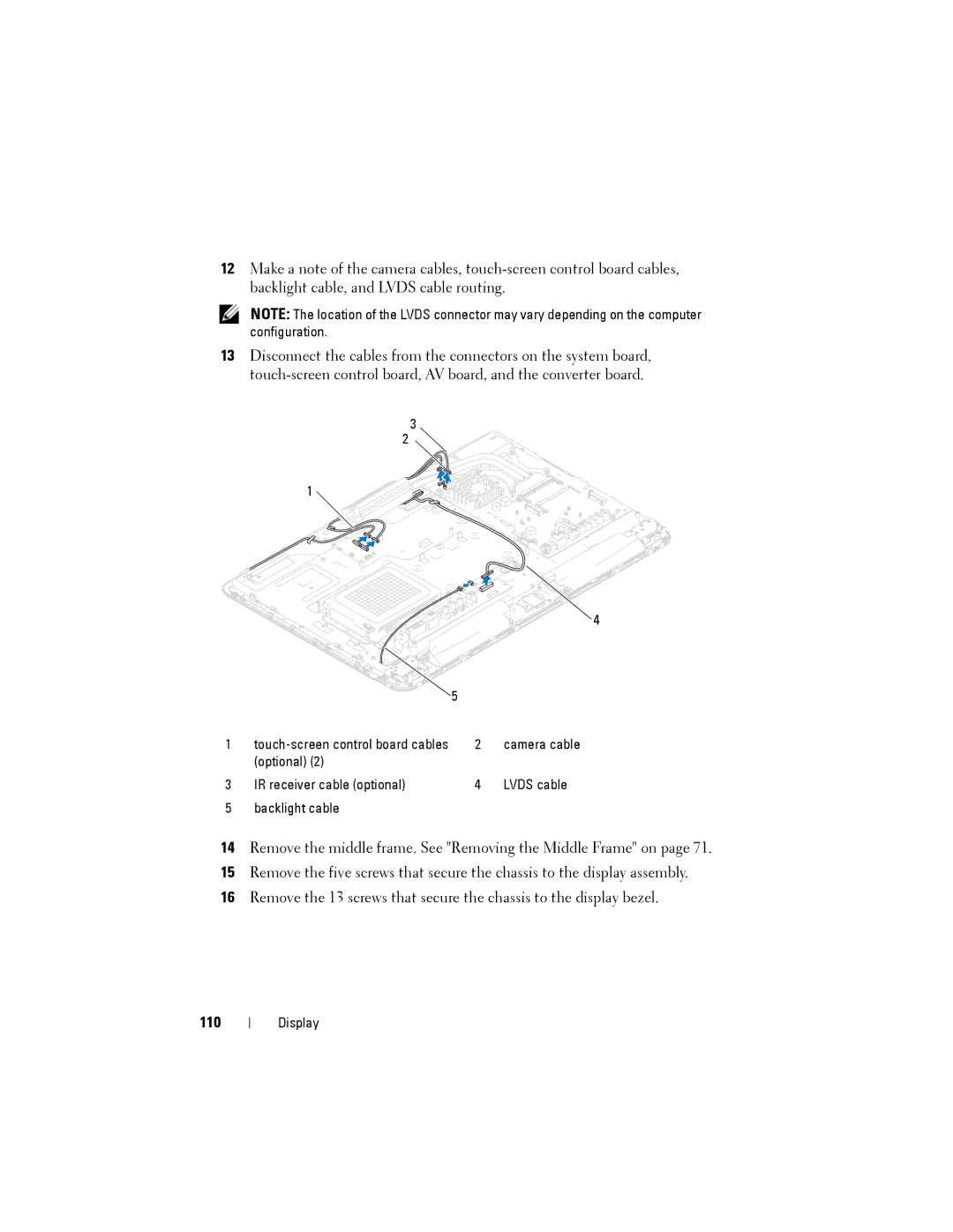 Dell W03C owner manual 110 