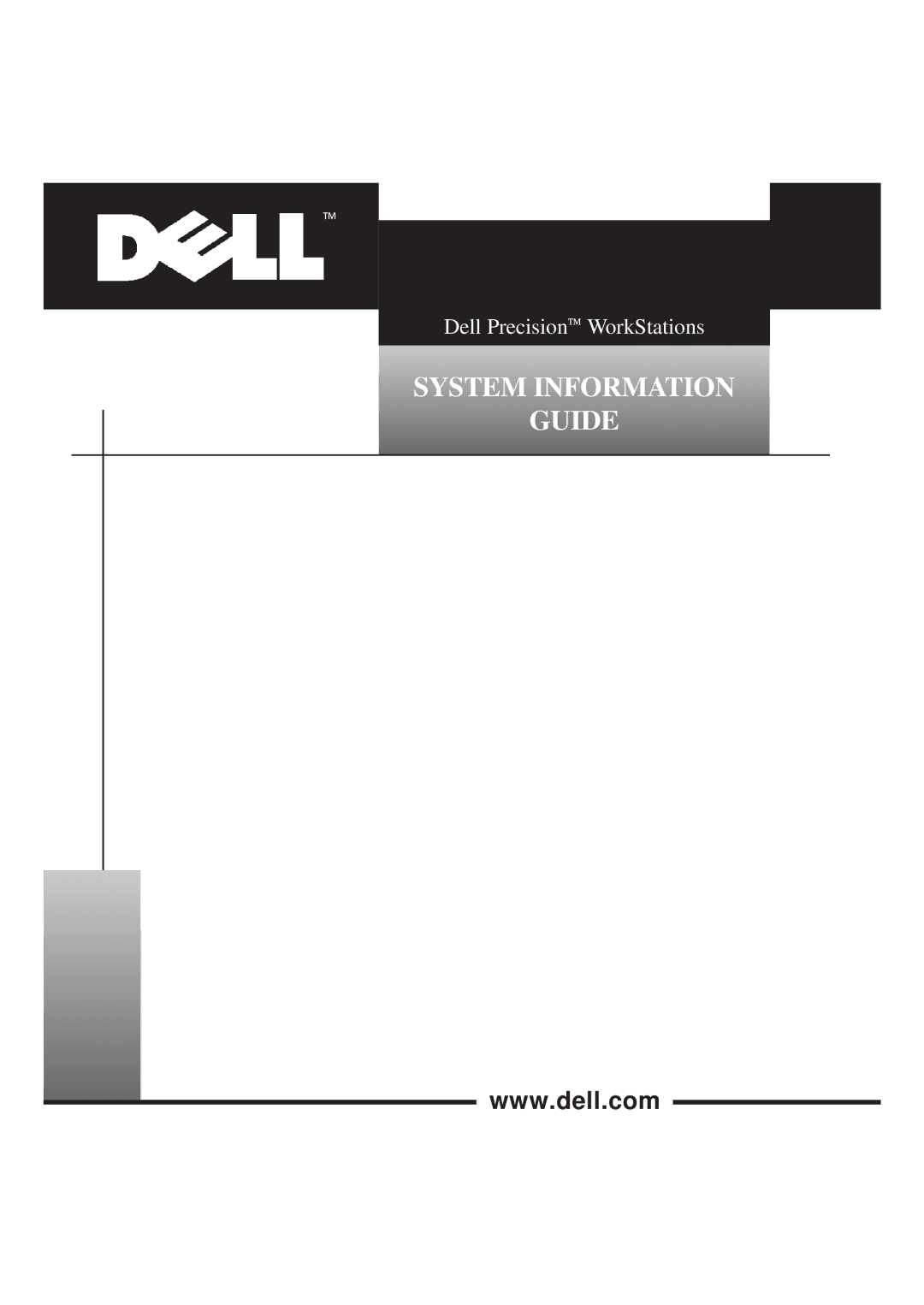 Dell WCP, WCM, MMP manual System Information Guide 