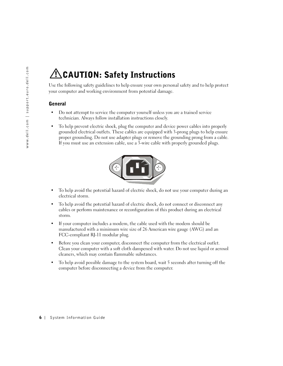 Dell DHM, WHL, and WHM, DHS manual General 