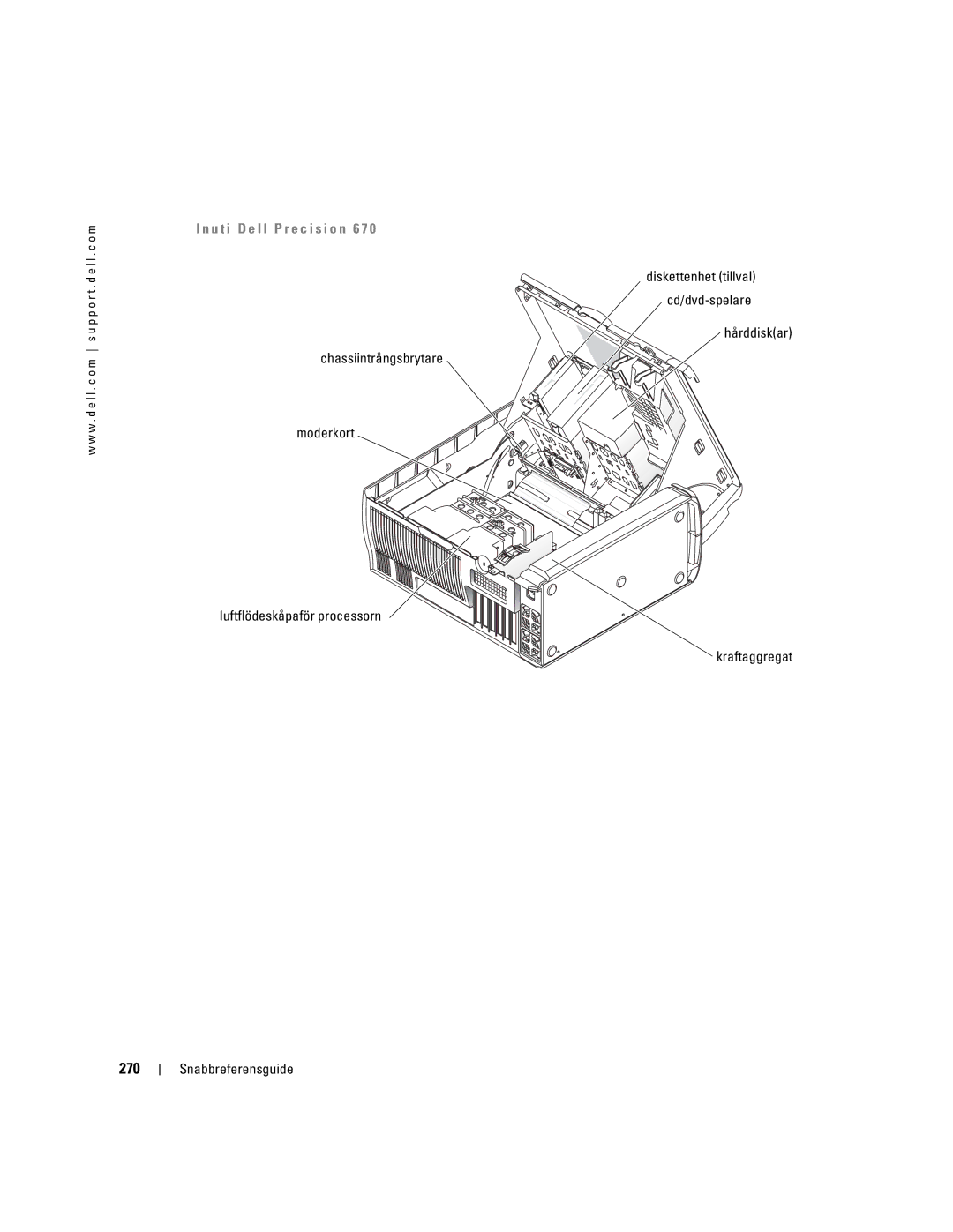 Dell WHL, WHM manual 270, U t i D e l l P r e c i s i o n 6 7 