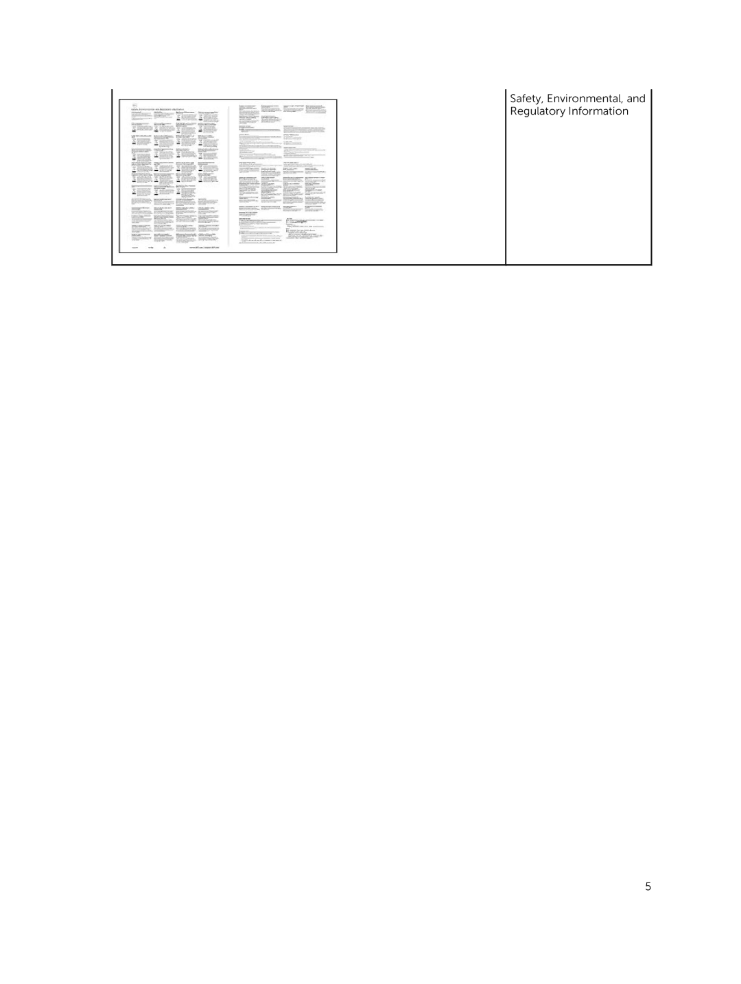 Dell WLD15 manual Safety, Environmental, and Regulatory Information 