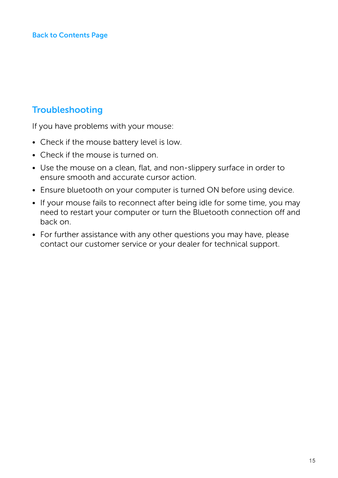 Dell WM713 manual Troubleshooting 