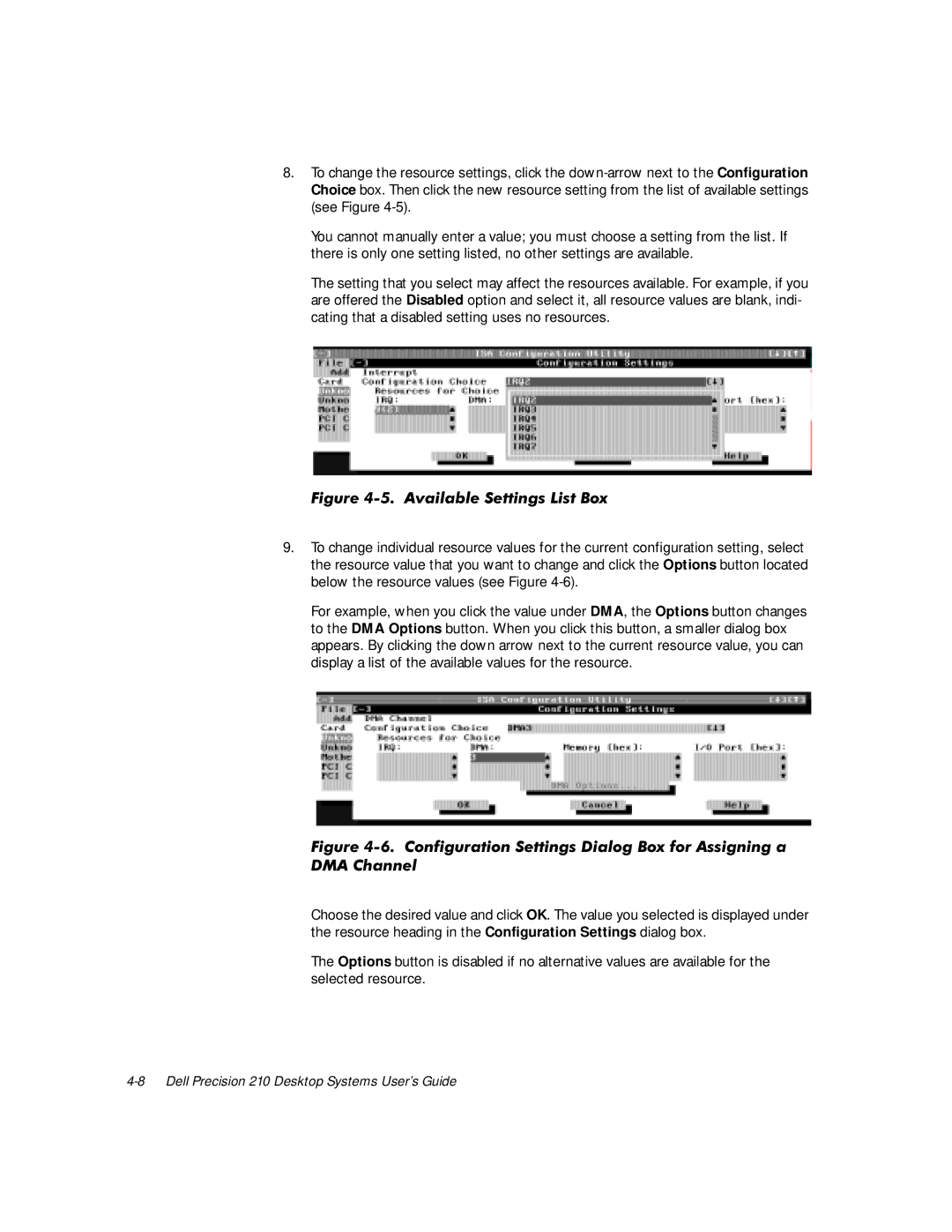 Dell WorkStation 210 manual Dell Precision 210 Desktop Systems User’s Guide 