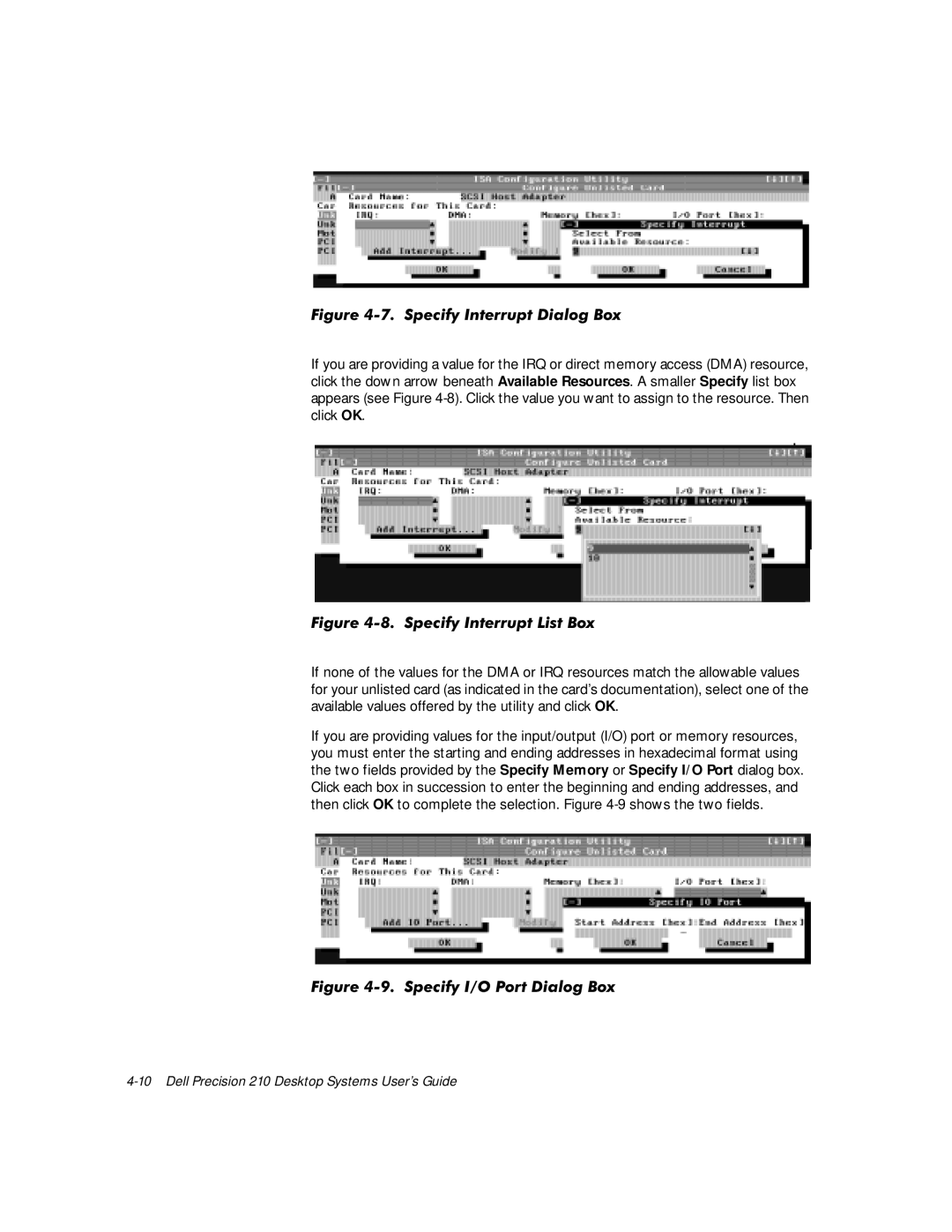 Dell WorkStation 210 manual Dell Precision 210 Desktop Systems User’s Guide 