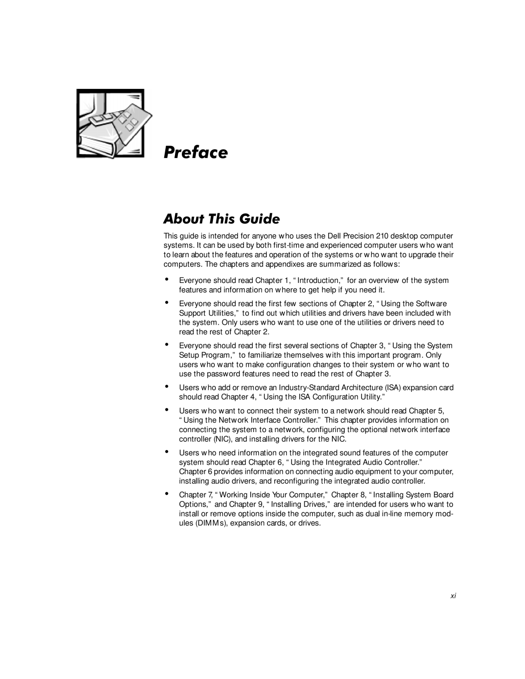 Dell WorkStation 210 manual 3UHIDFH, $ERXW7KLV*XLGH 