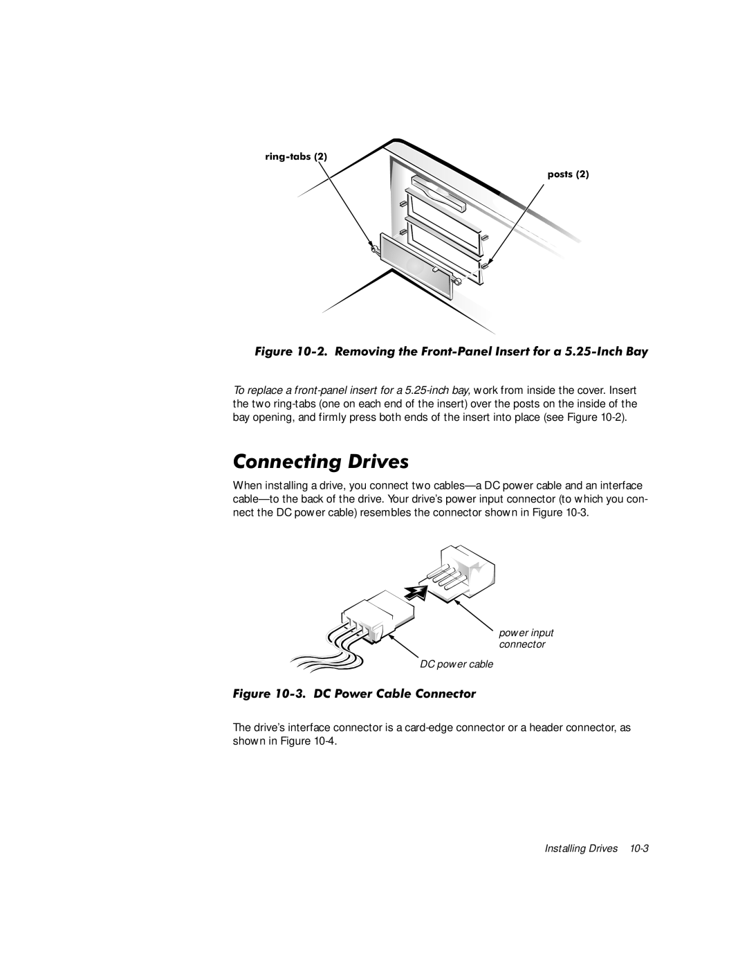 Dell WorkStation 410 manual Rqqhfwlqjulyhv, LJXUH&3RZHU&DEOH&RQQHFWRU 