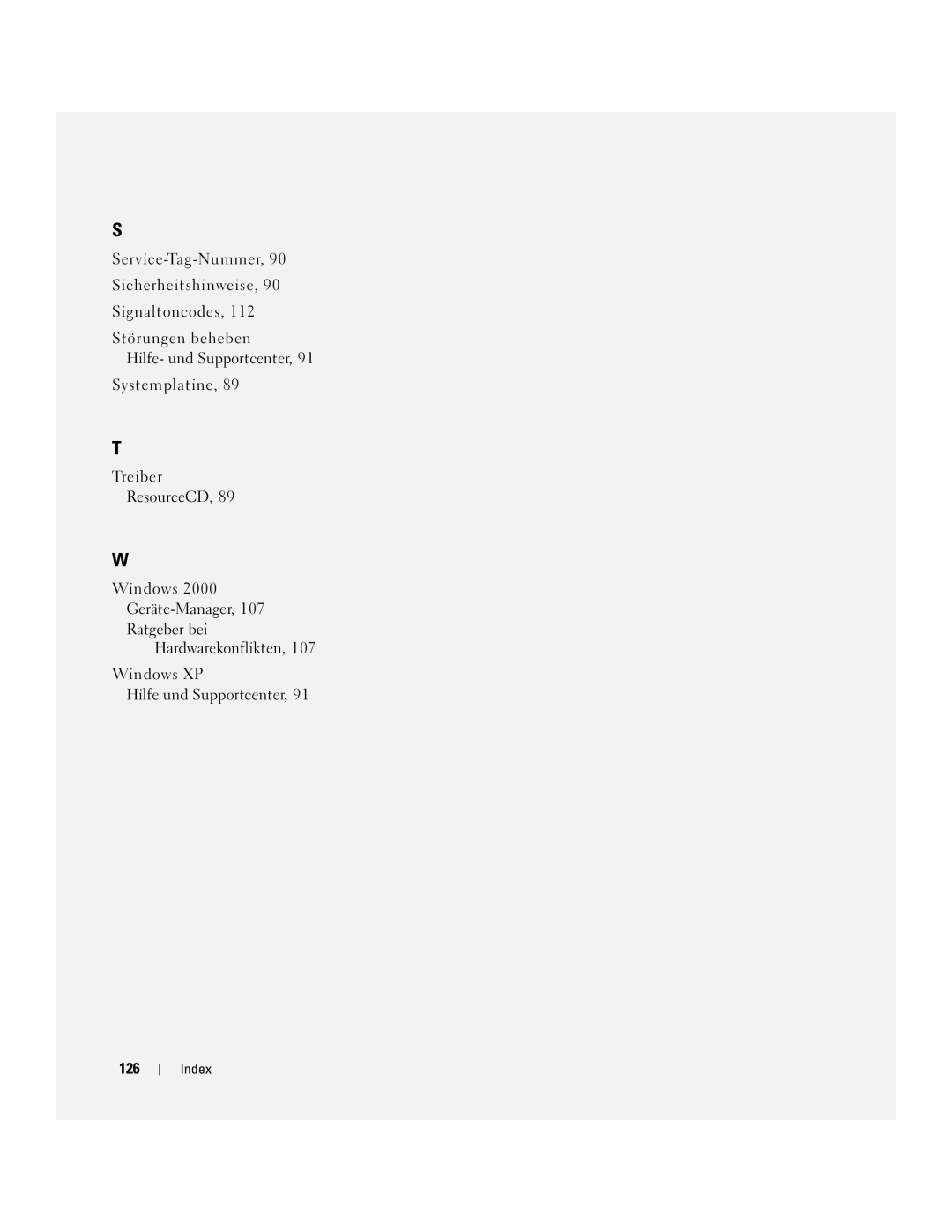 Dell Workstation 470 and Workstation 670 manual Index 