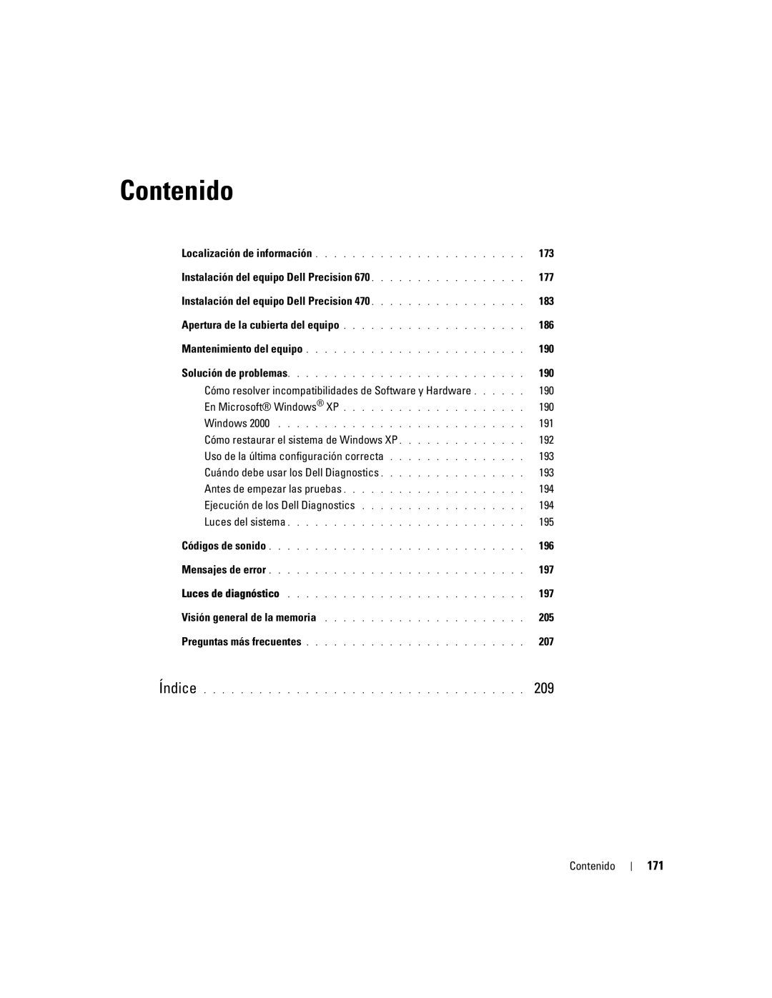 Dell Workstation 470 and Workstation 670 manual 171 