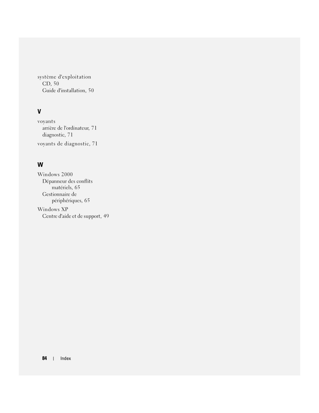 Dell Workstation 470 and Workstation 670 manual Index 