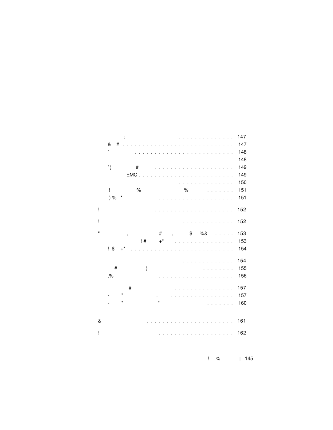 Dell X3 manual 147, 148, 149, 152, 154, 156, 157, 161, 162, Περιεχόµενα 