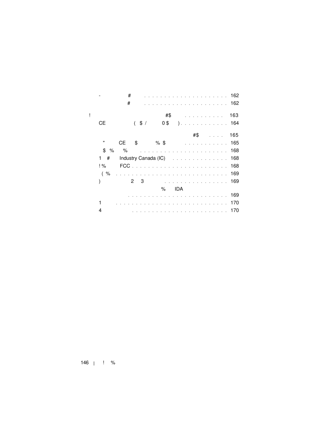 Dell X3 manual 168, 169, Σιγκαπούρη- Εγκεκριµένο από το IDA για χρήση στην, 170 