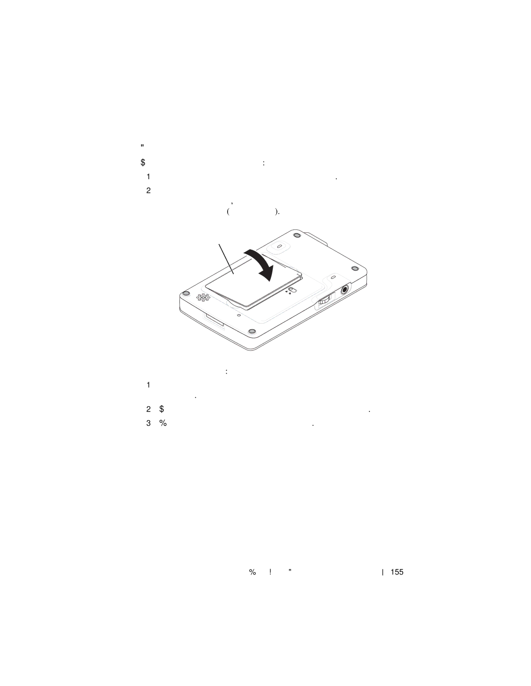 Dell X3 manual Εγκατάσταση και Αφαίρεση της Μπαταρίας, Οδηγός Πληροφοριών του Συστήµατος 155 