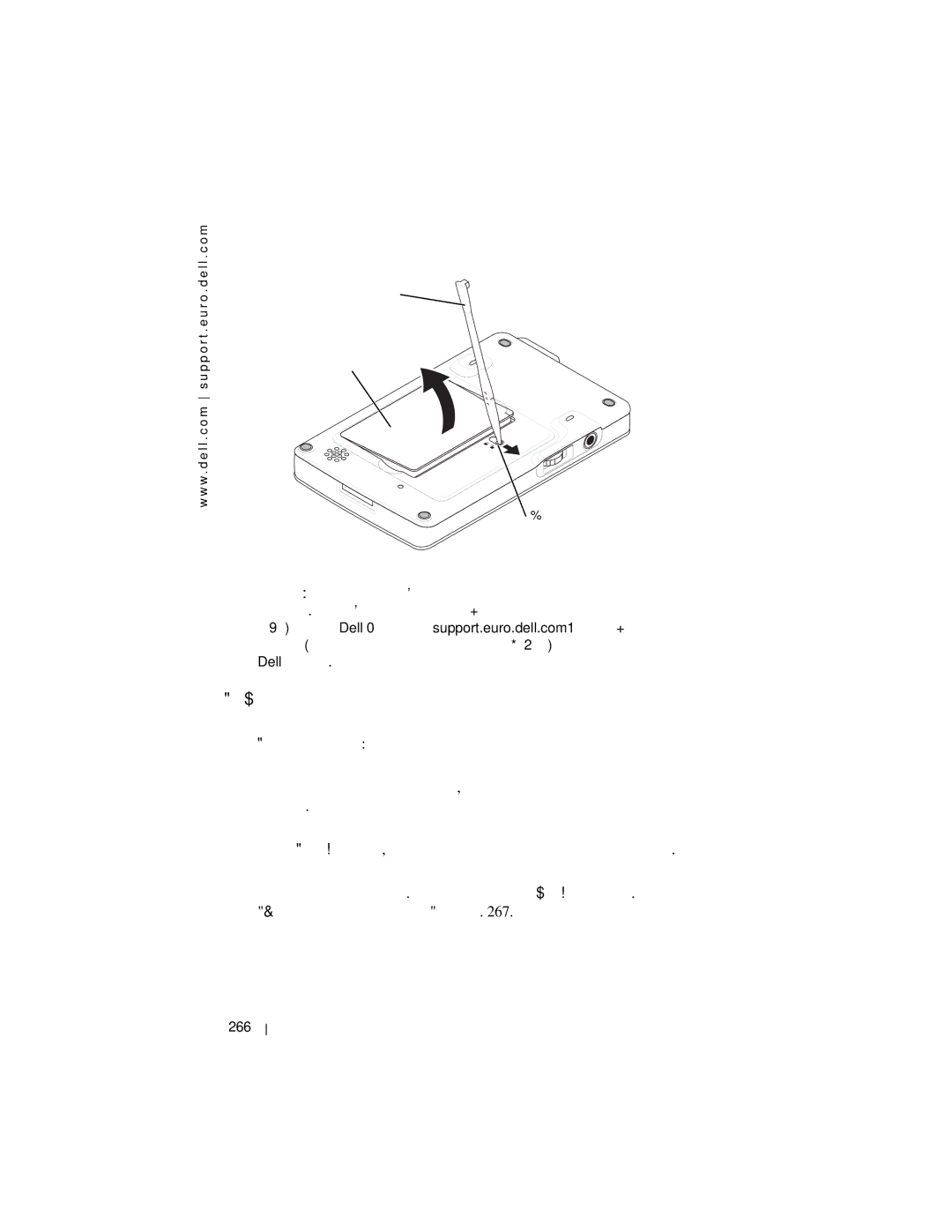 Dell X3 manual Зарядка аккумулятора 