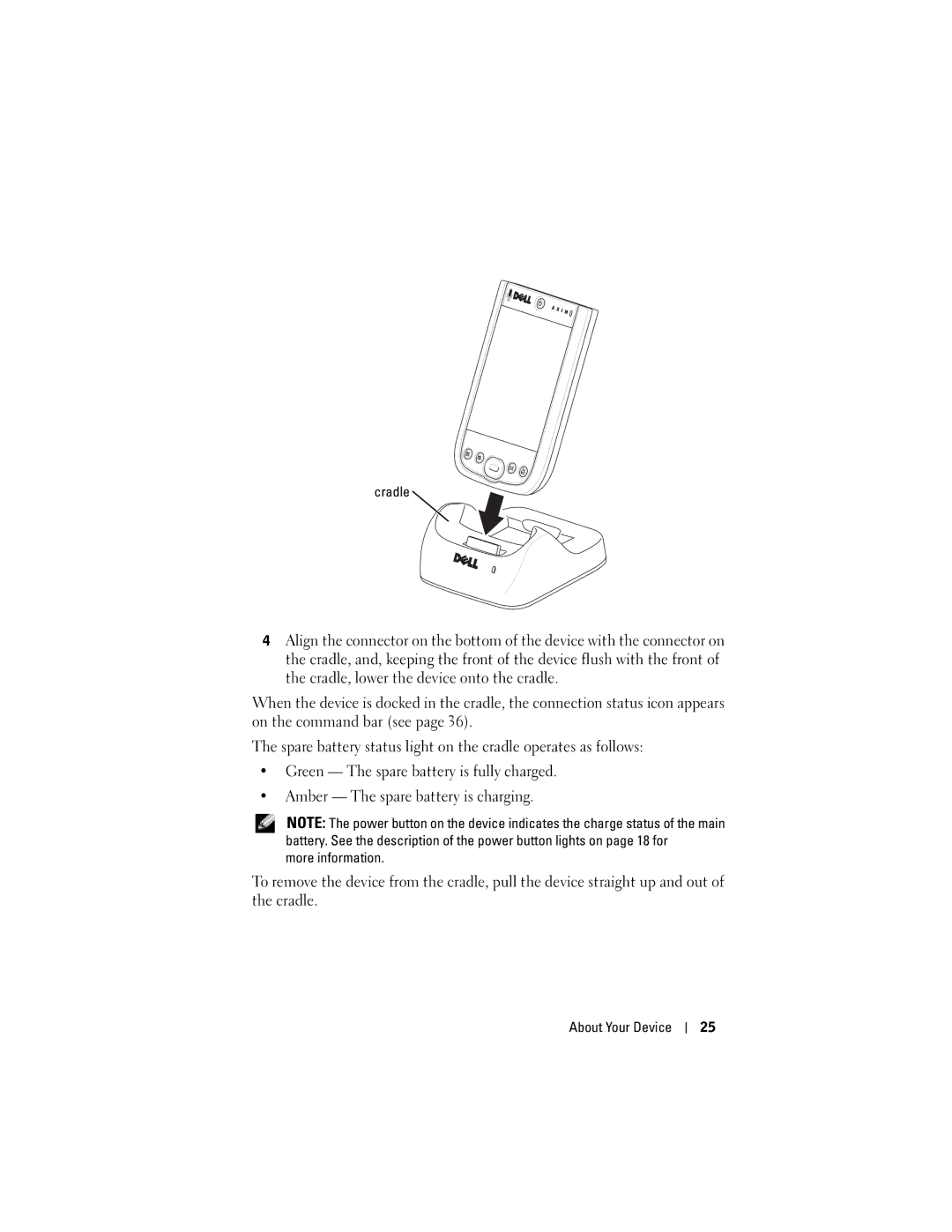 Dell HC03UL, X50, HD04U owner manual Cradle, More information 