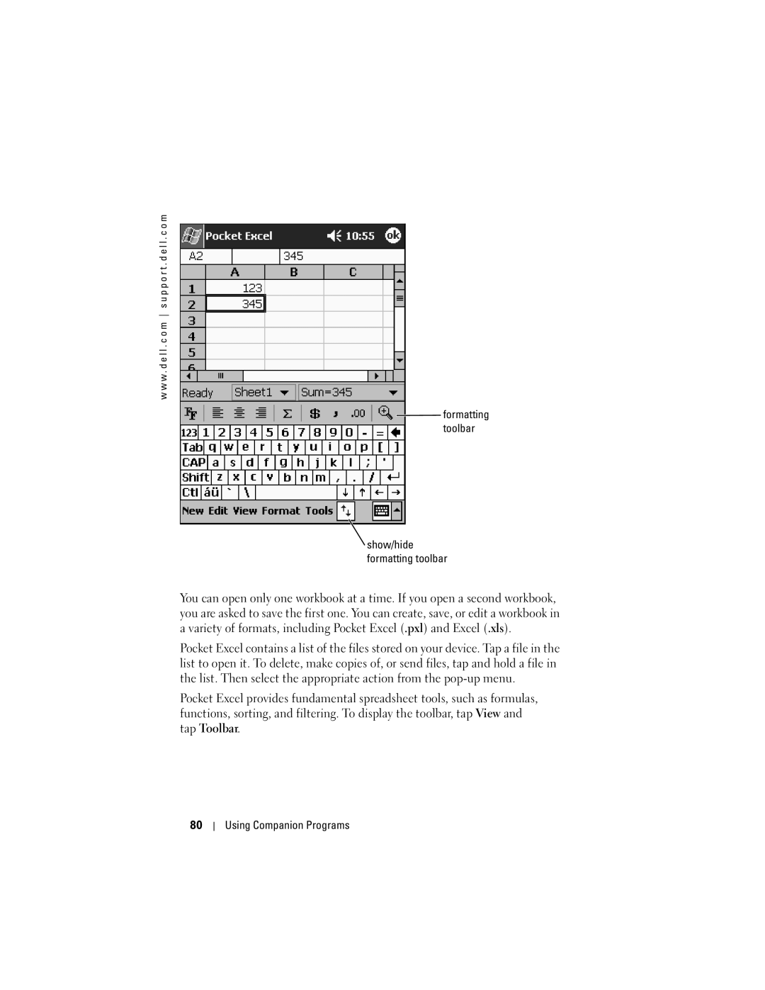 Dell X50 owner manual Using Companion Programs 