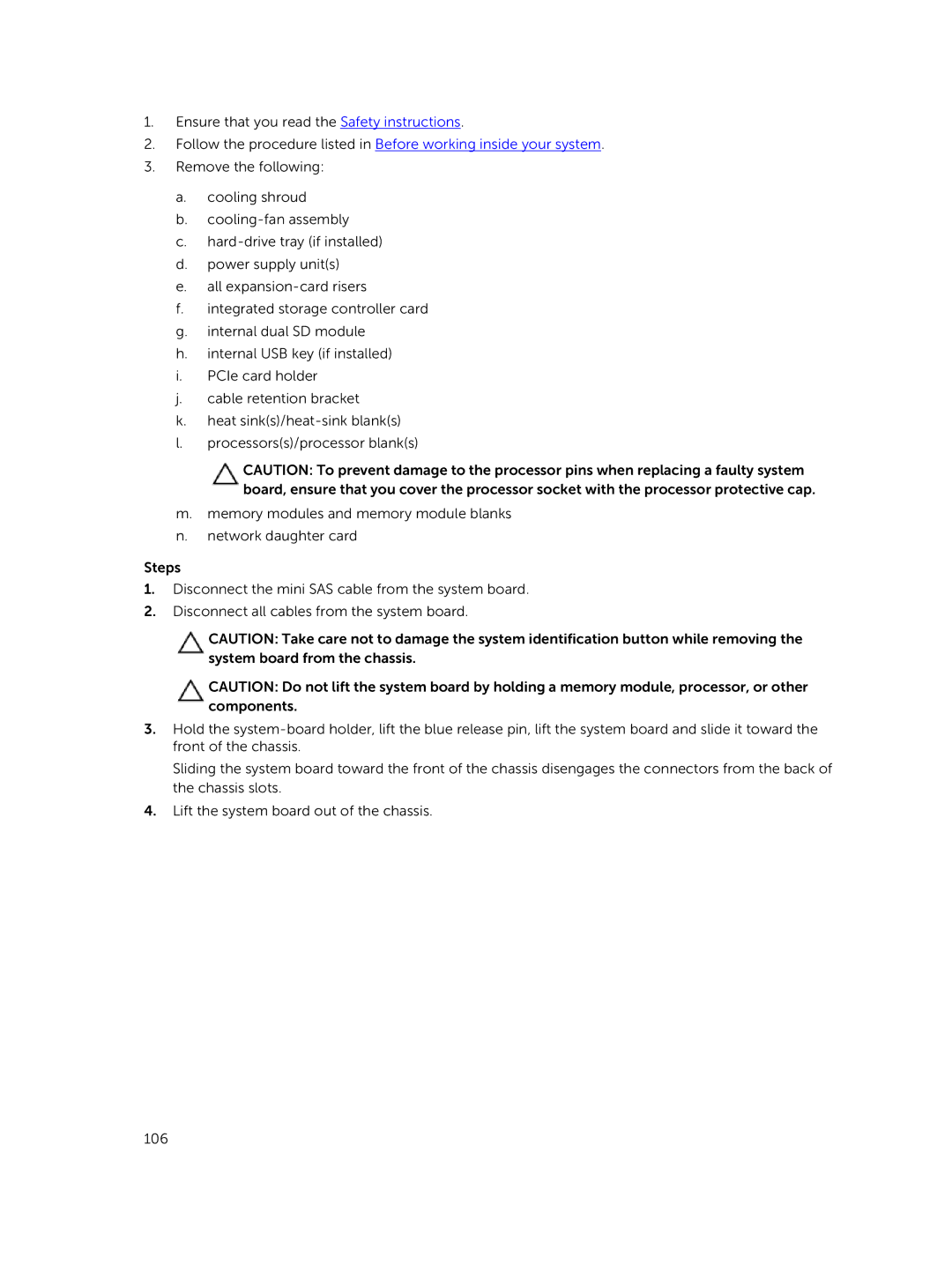 Dell XC730xd owner manual Ensure that you read the Safety instructions 